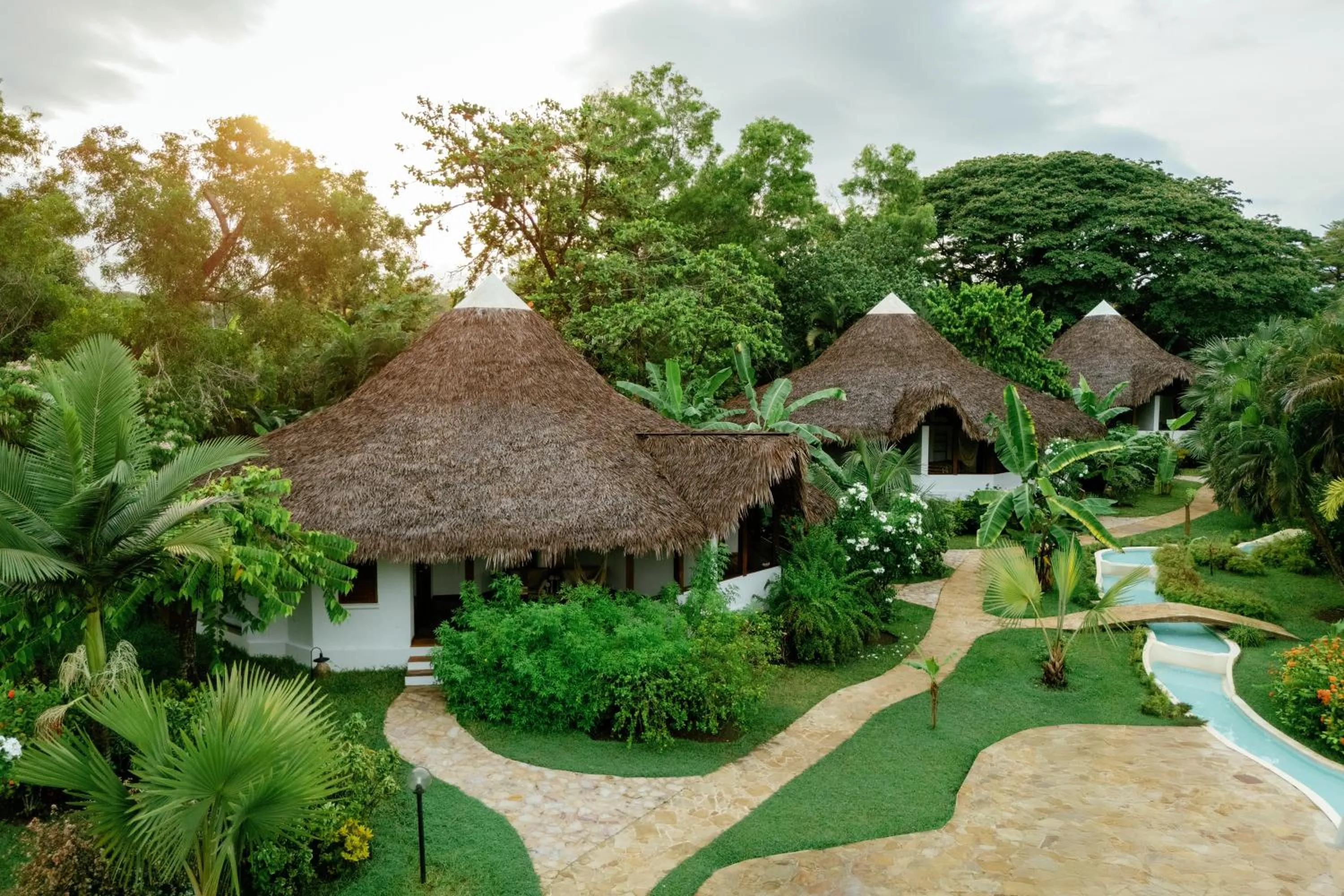 Garden in Loharano Lodge