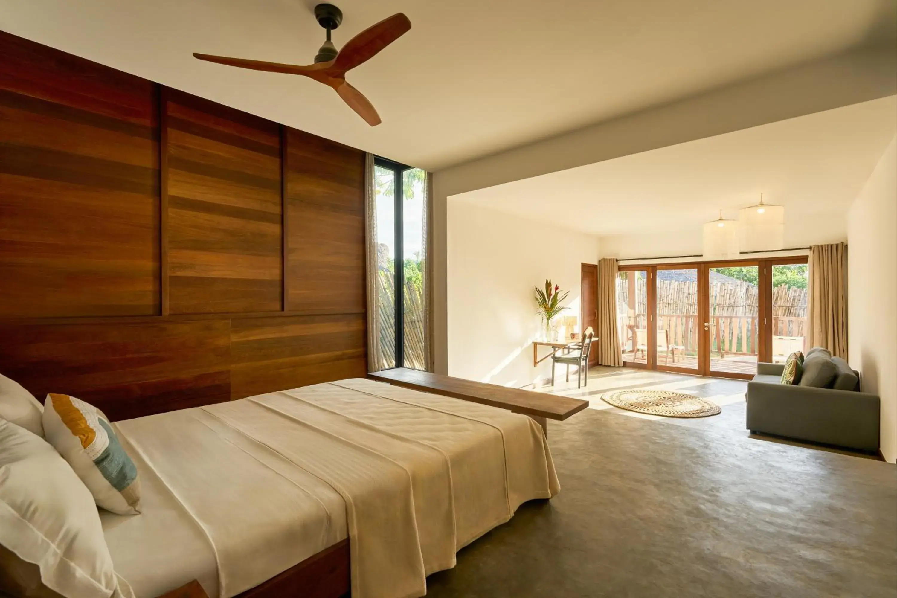 View (from property/room), Bed in Loharano Lodge View (from property/room), Bed in Loharano Lodge