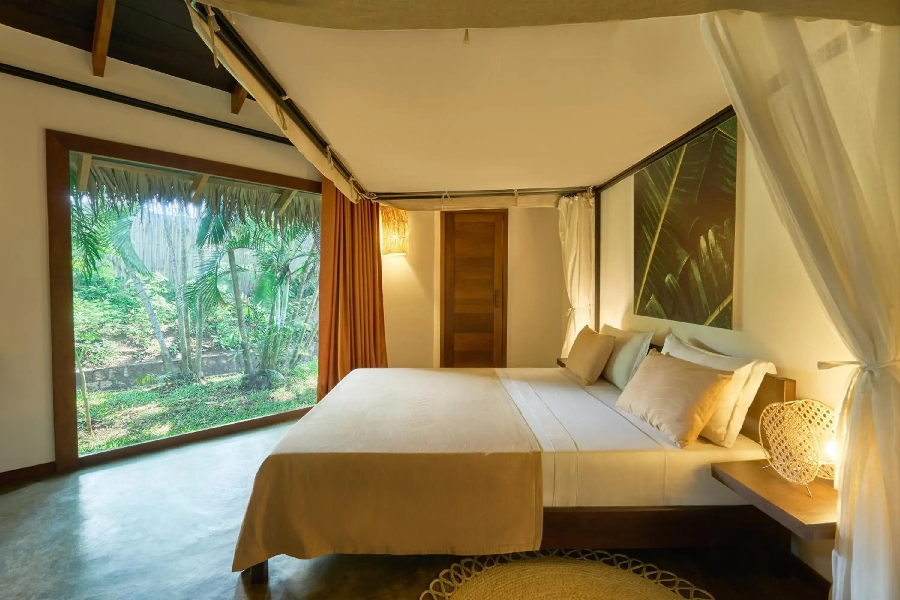 Balcony/Terrace, Bed in Loharano Lodge Balcony/Terrace, Bed in Loharano Lodge