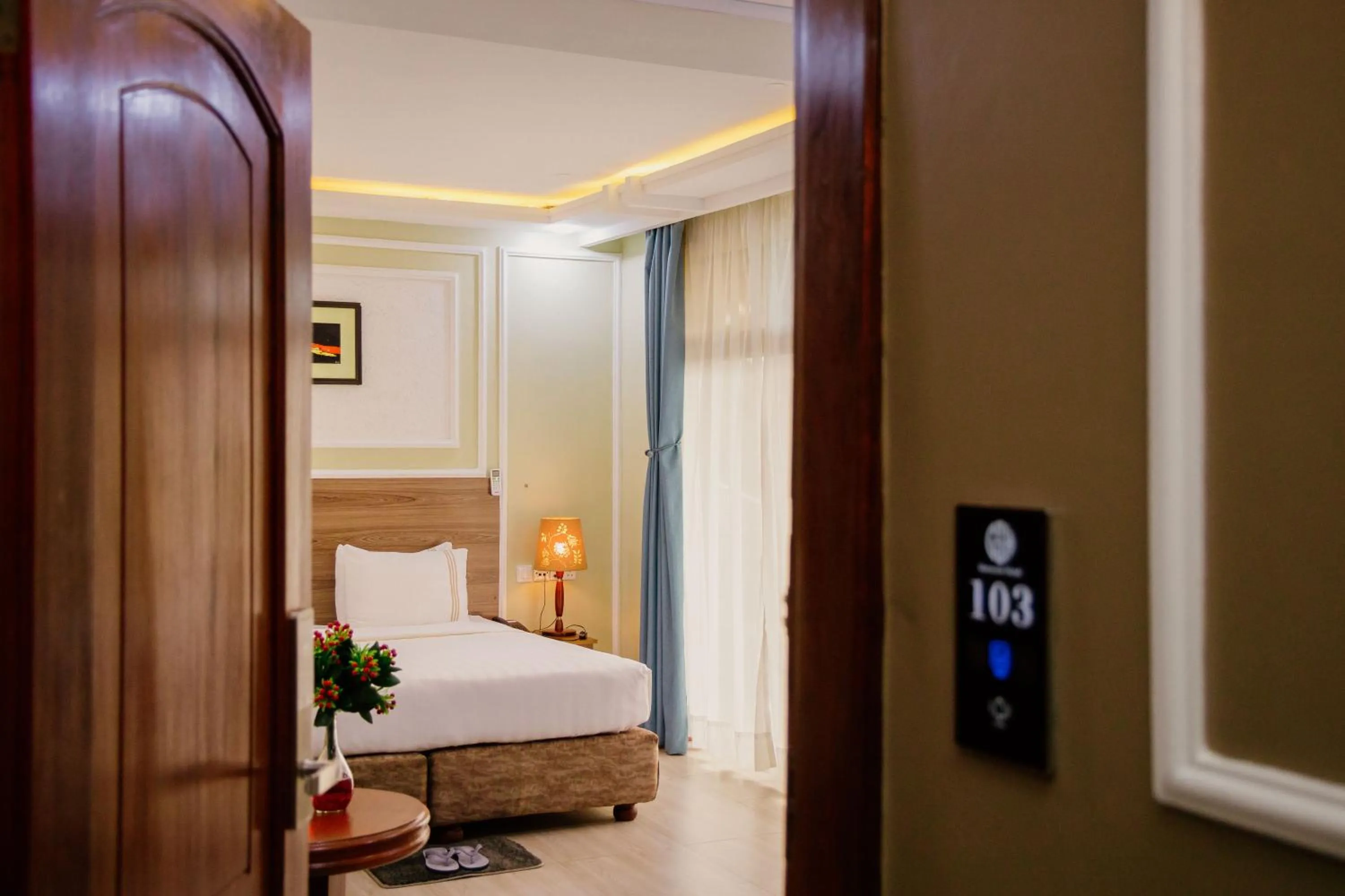 Bedroom, Bed in Greenside Hotel