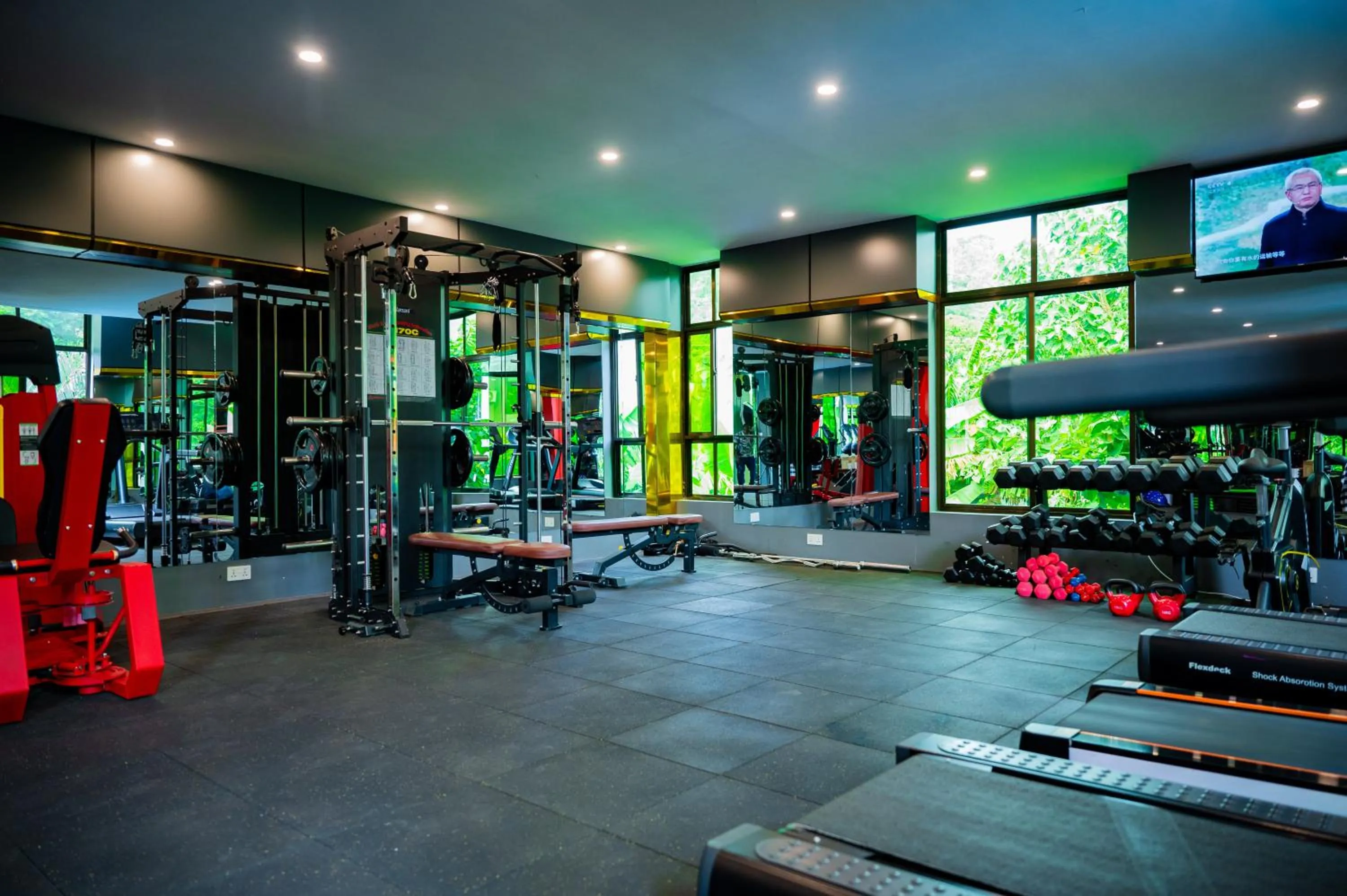 Fitness centre/facilities in Greenside Hotel