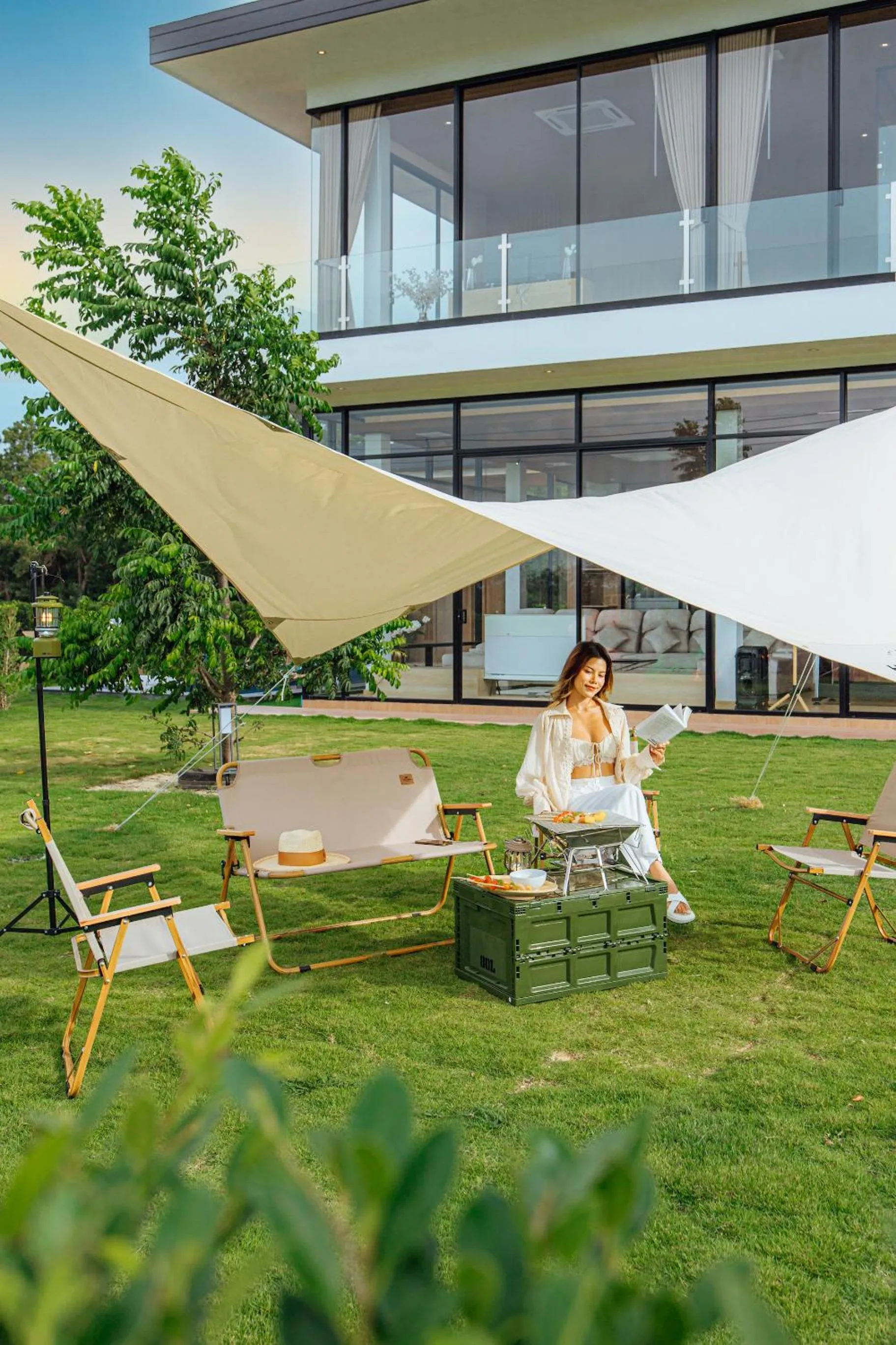 Patio in Krajokkaew mouthten khao yai