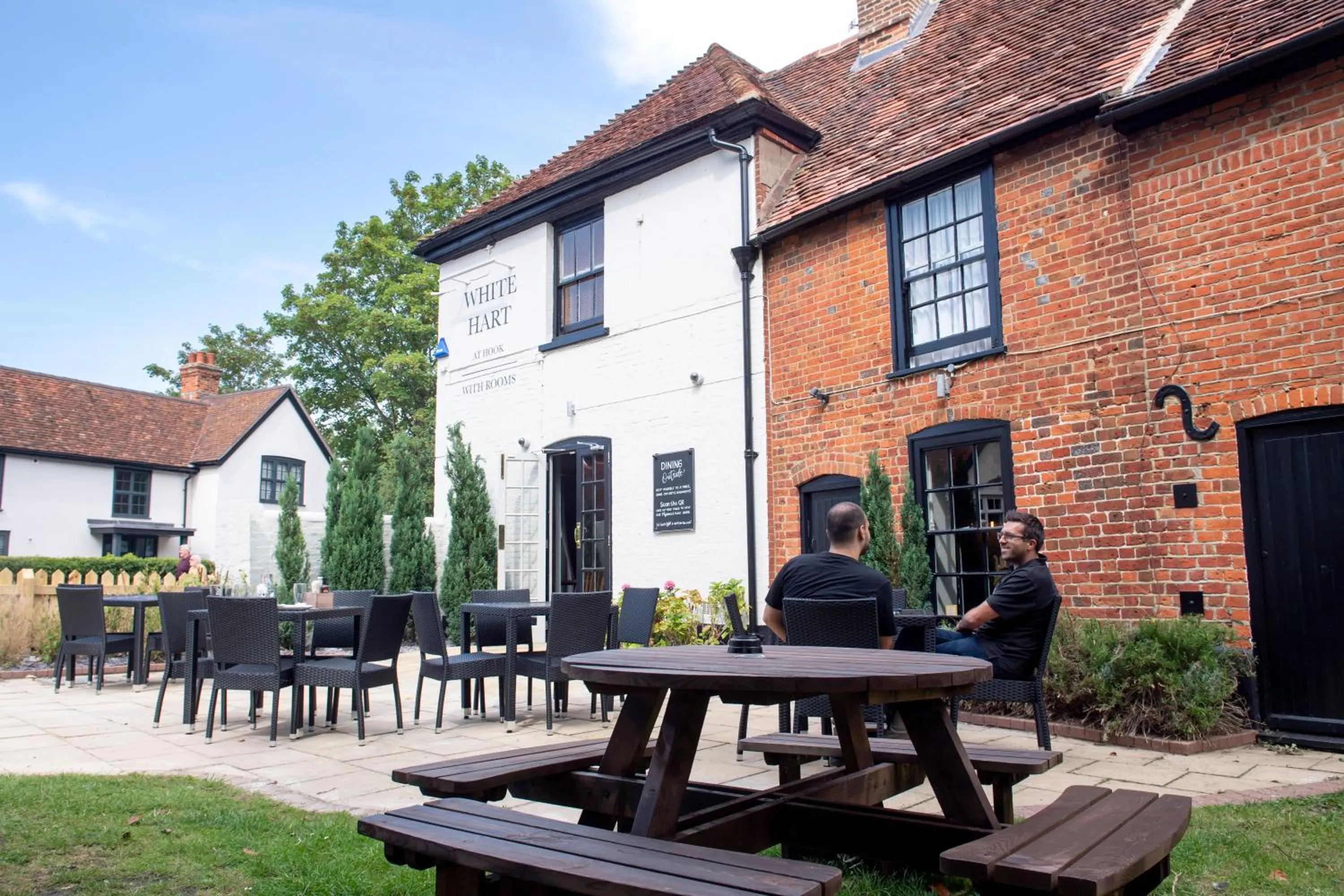 Patio in The White Hart by Innkeeper's Collection