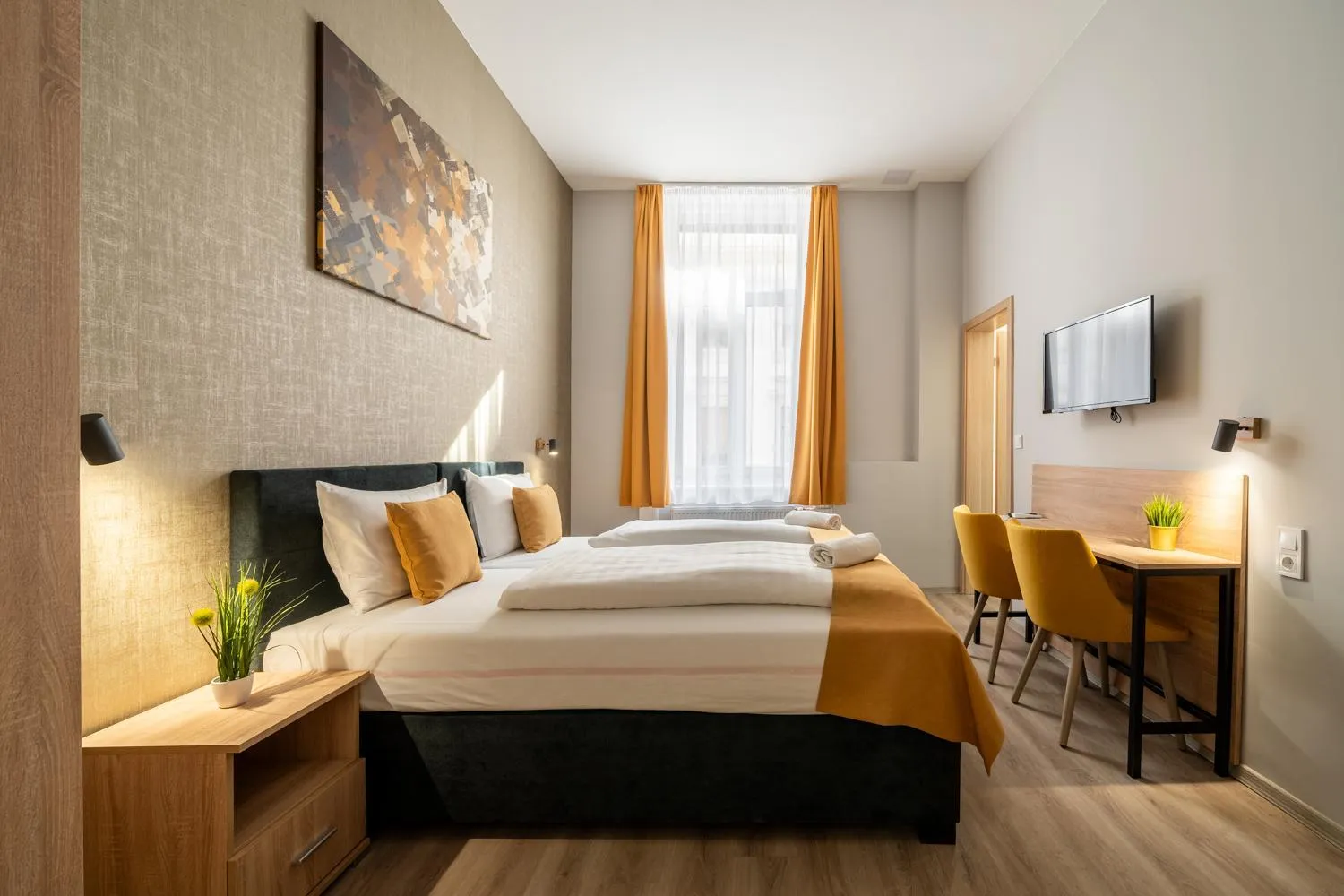 Bed in Full Moon Budapest