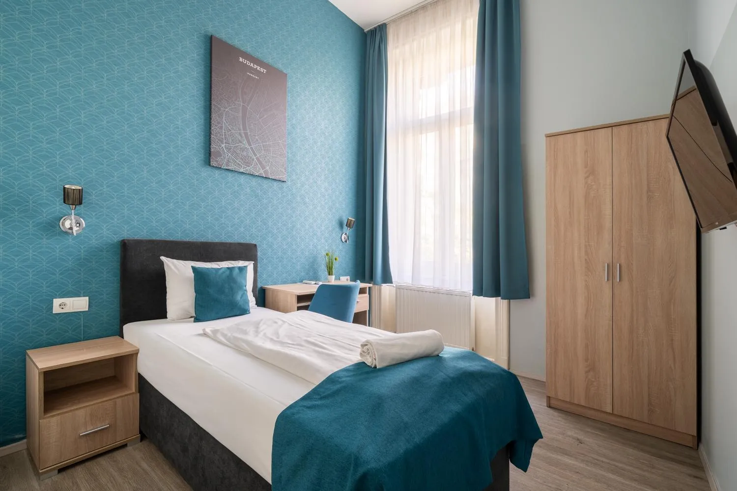 Bed in Full Moon Budapest