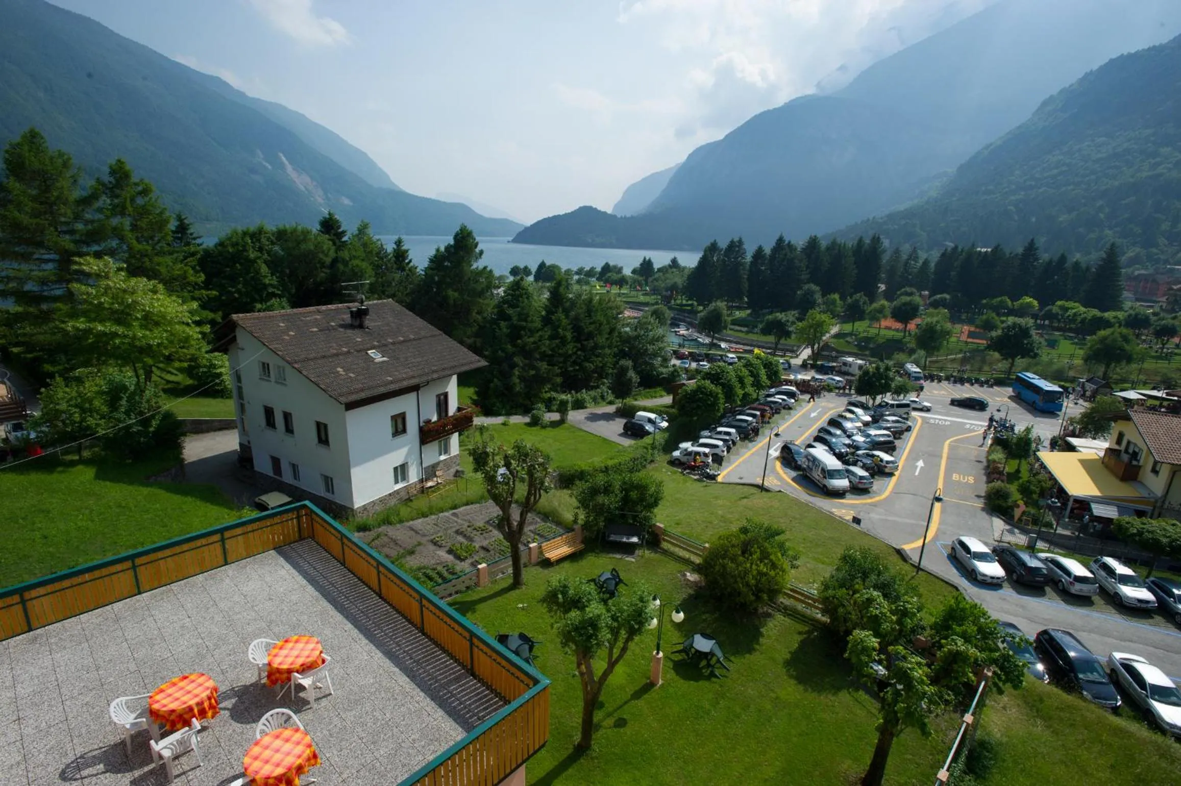 Balcony/Terrace in Albergo Italia