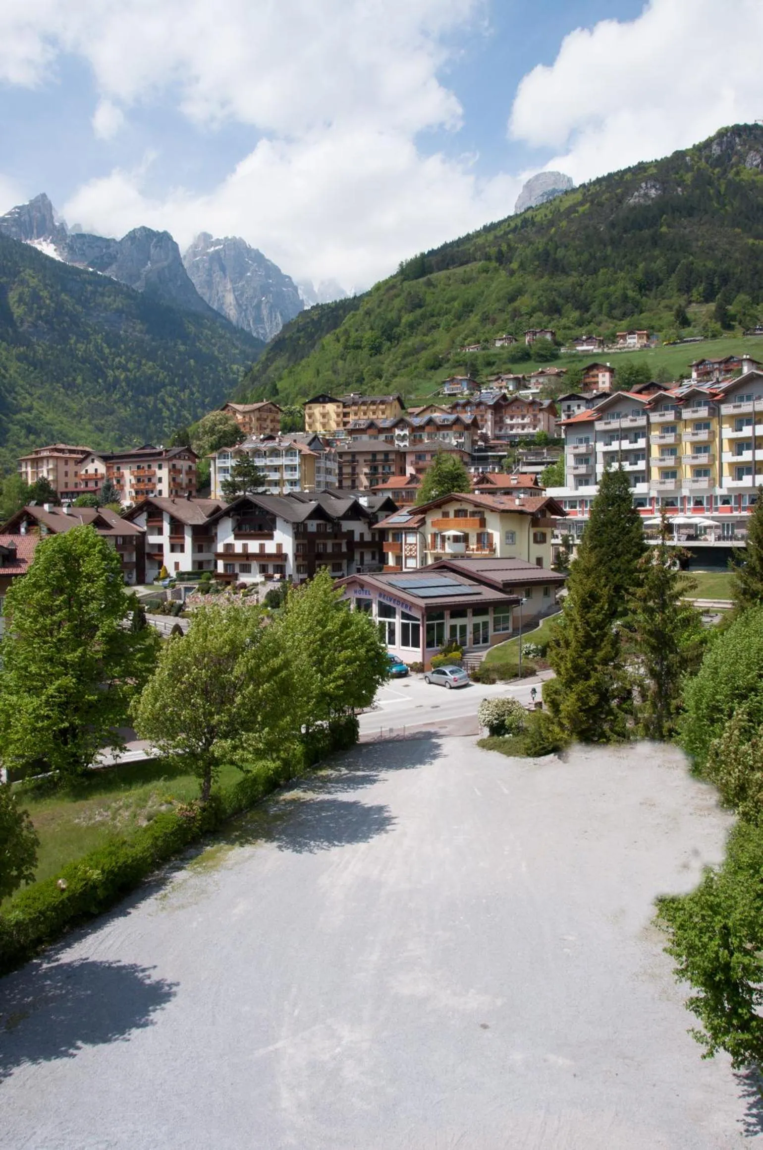 Mountain view in Albergo Italia