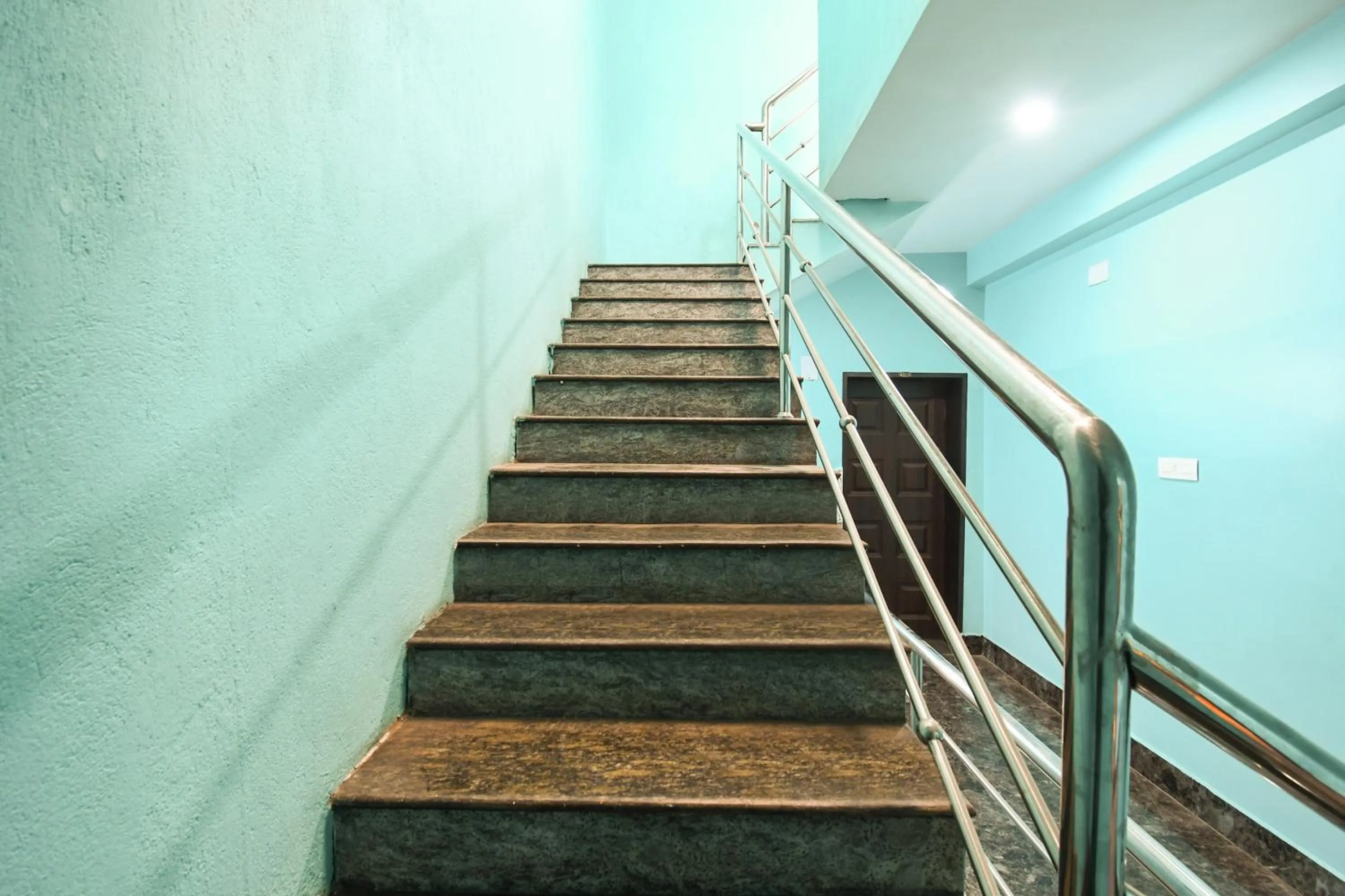Lobby or reception in Hotel O Paschima dwar Jagannath temple formerly Ananga Lodge