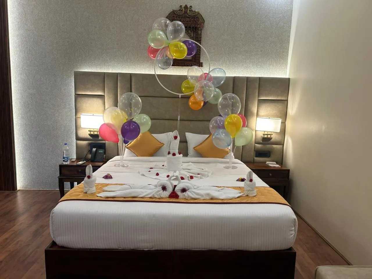 Bed in Lake Valley Resort and Spa Tirupati, 27 kms from Talakona Waterfall