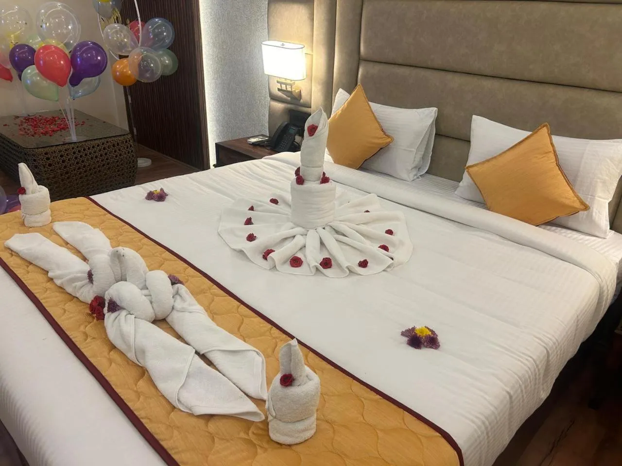 Bed in Lake Valley Resort and Spa Tirupati, 27 kms from Talakona Waterfall