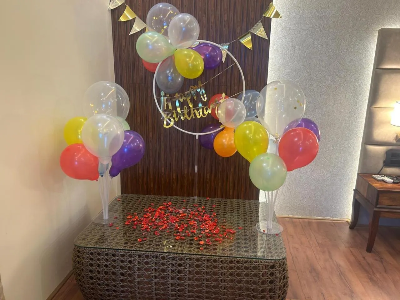 Decorative detail in Lake Valley Resort and Spa Tirupati, 27 kms from Talakona Waterfall