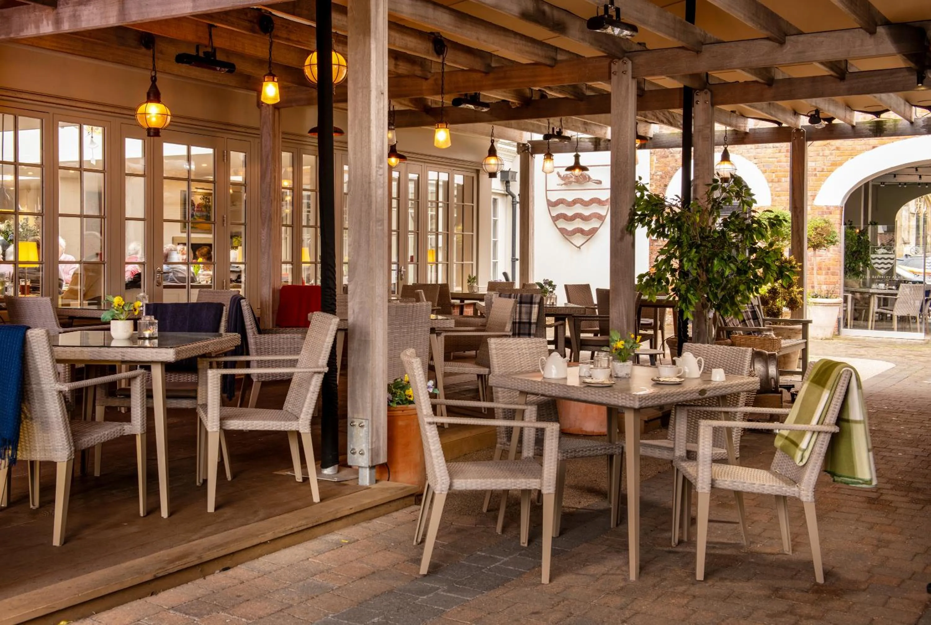 Balcony/Terrace in The Beverley Arms Hotel
