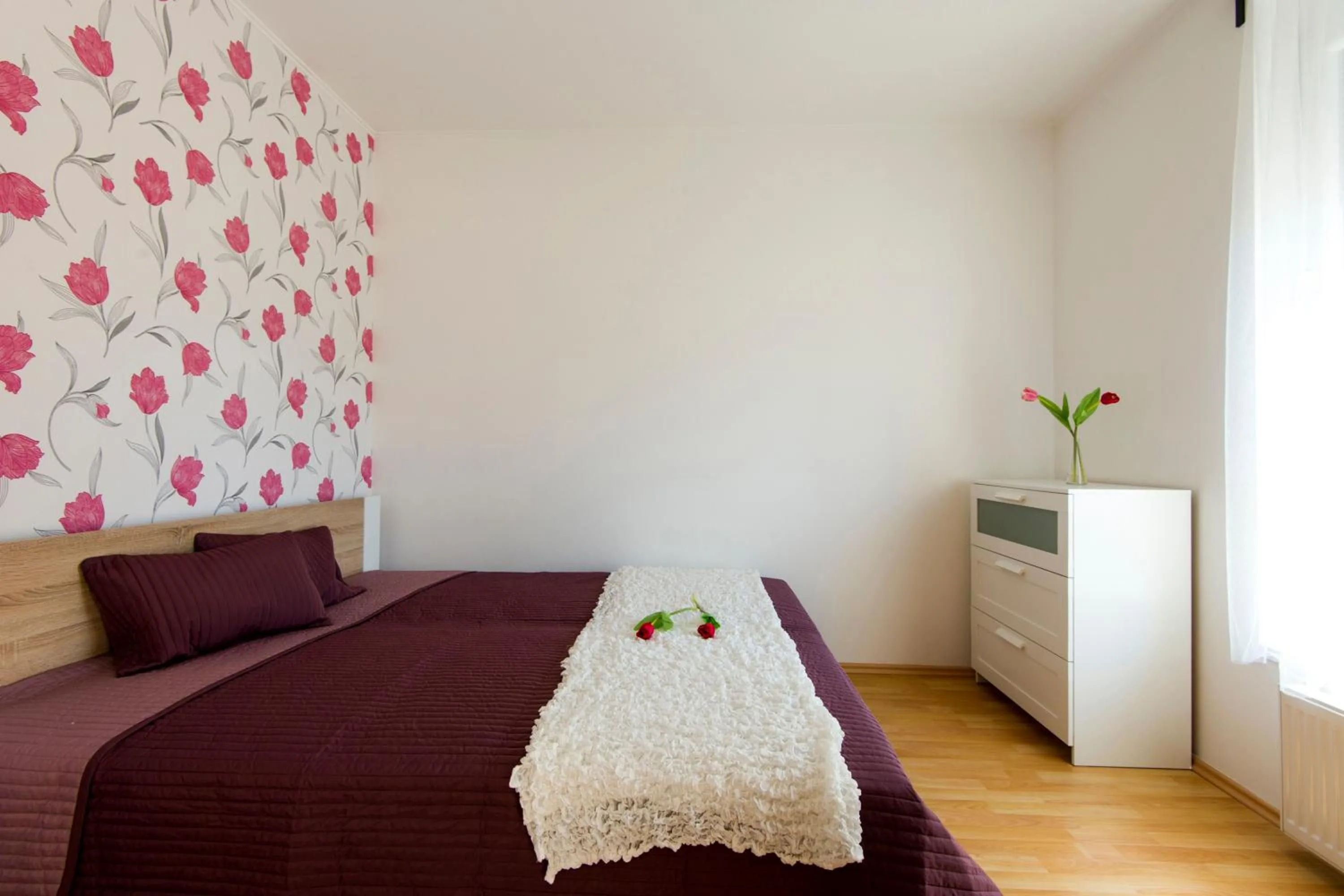 Bed in Grand Budapest Apartments