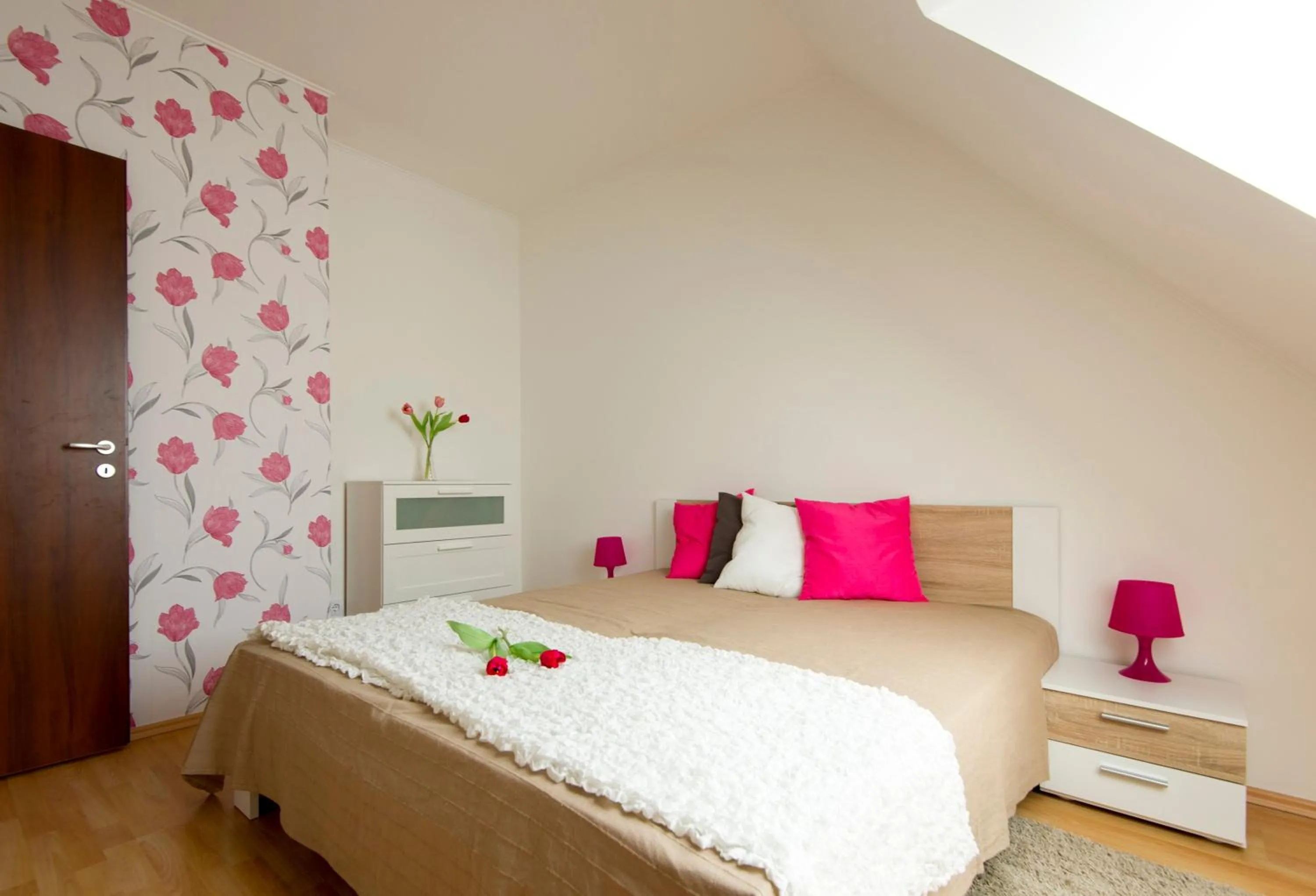 Bedroom, Bed in Grand Budapest Apartments