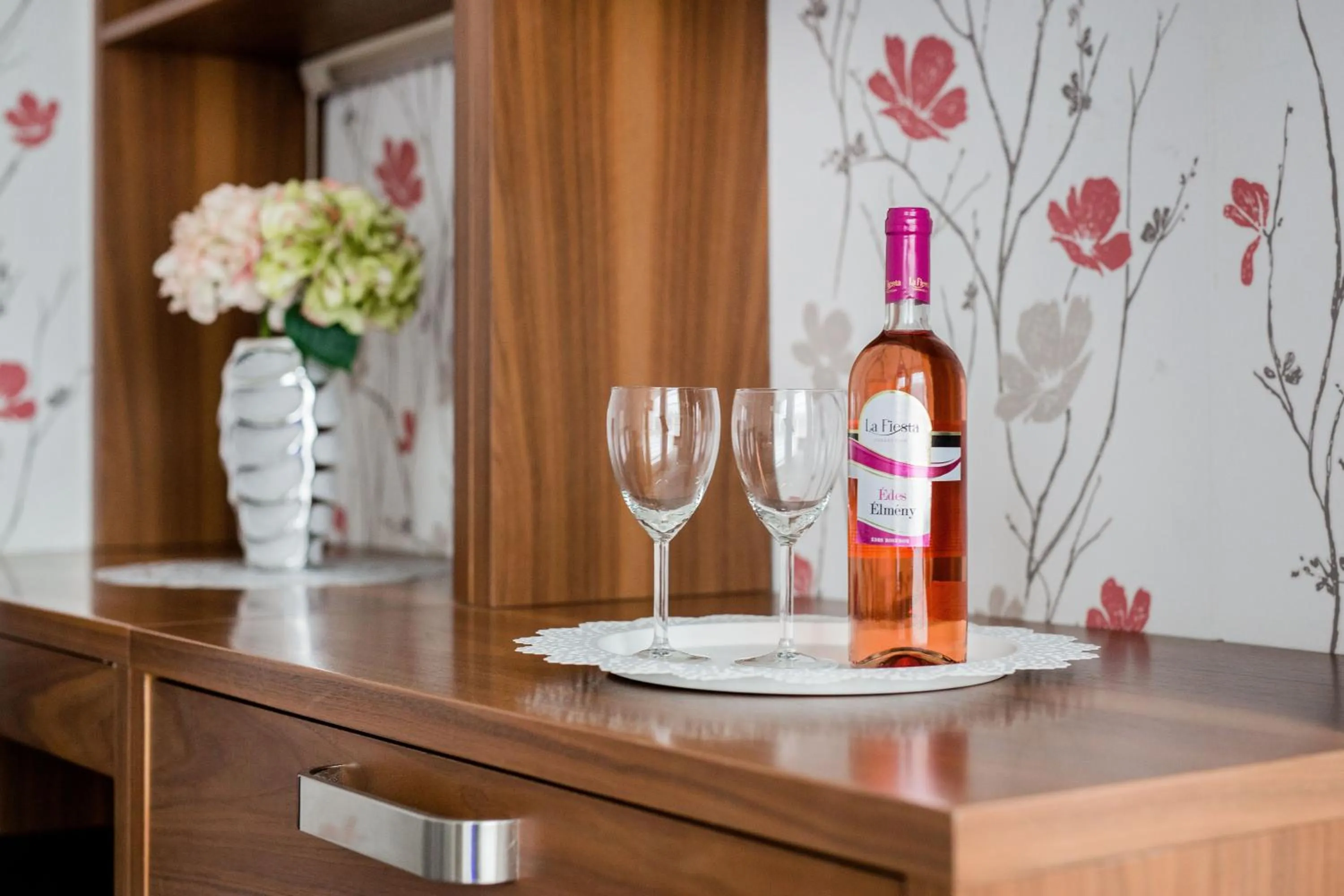 Bedroom in Grand Budapest Apartments