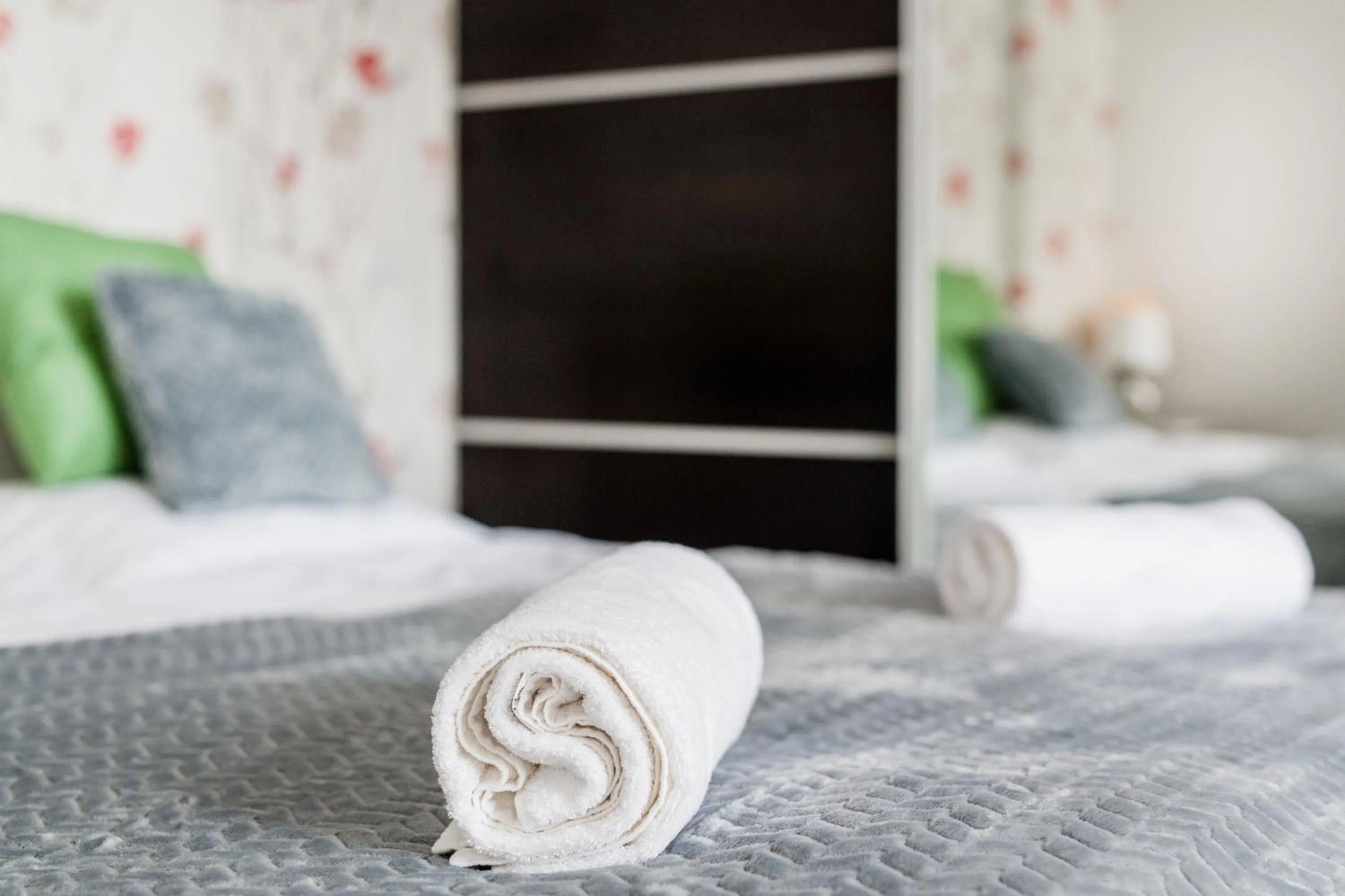 Bedroom, Bed in Grand Budapest Apartments