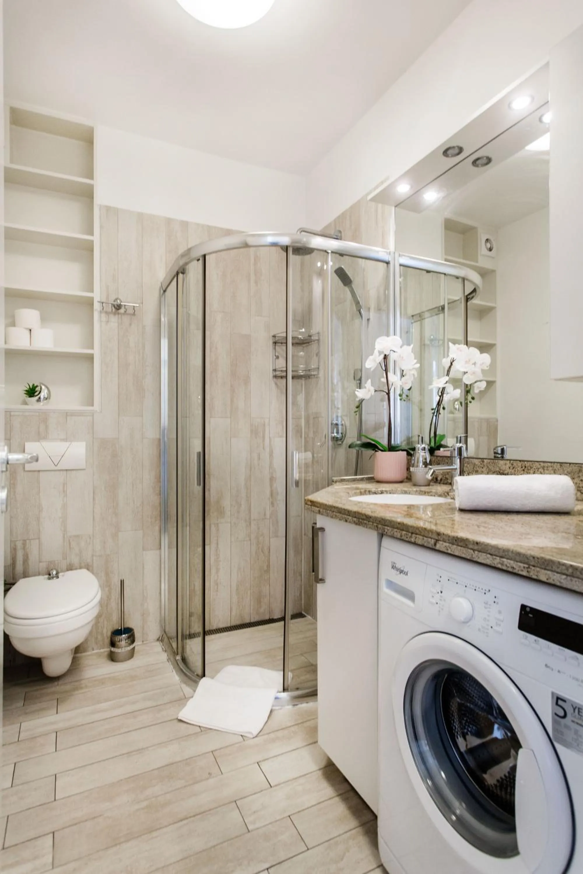 Bathroom in Grand Budapest Apartments