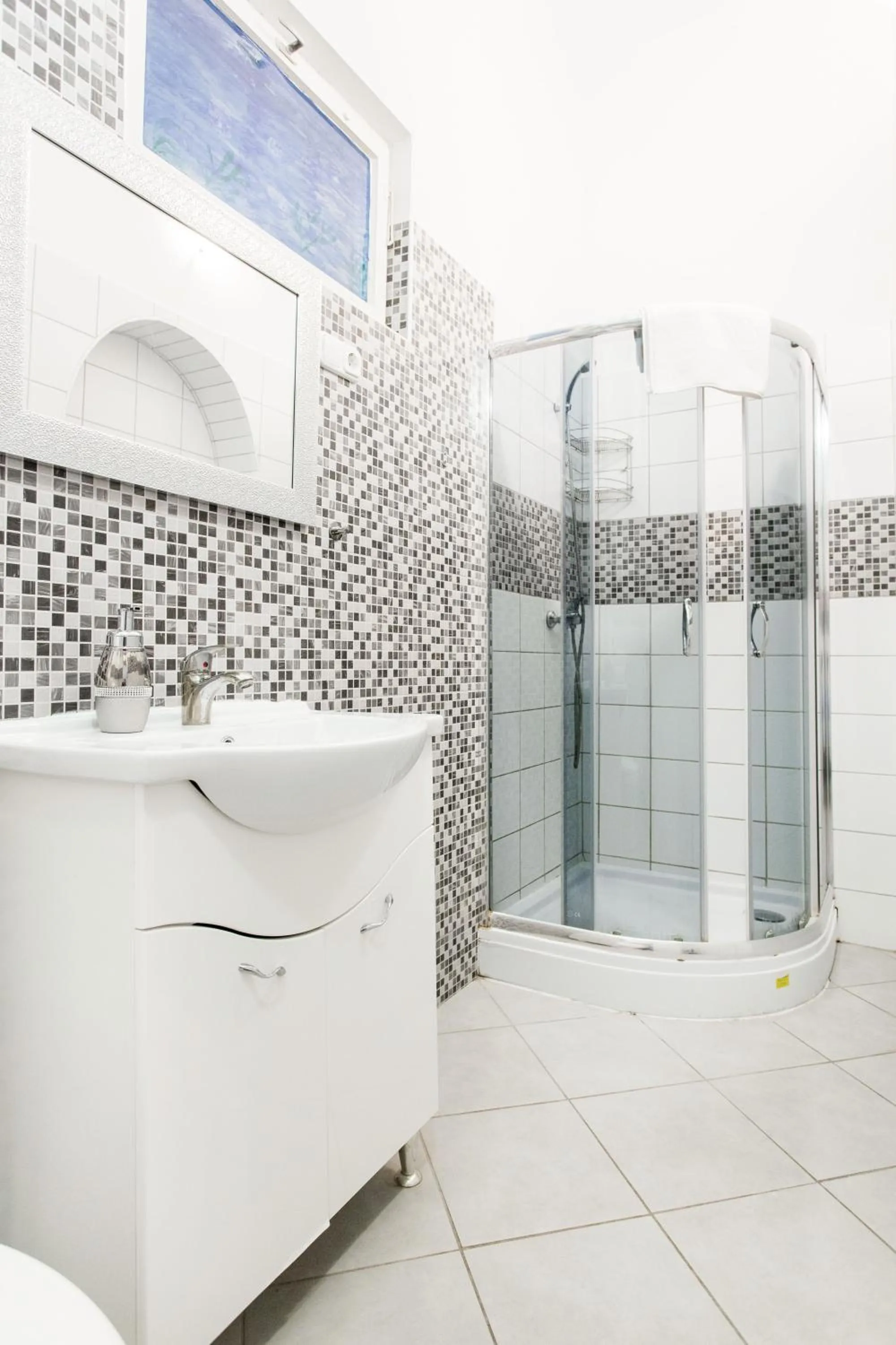 Bathroom in Grand Budapest Apartments