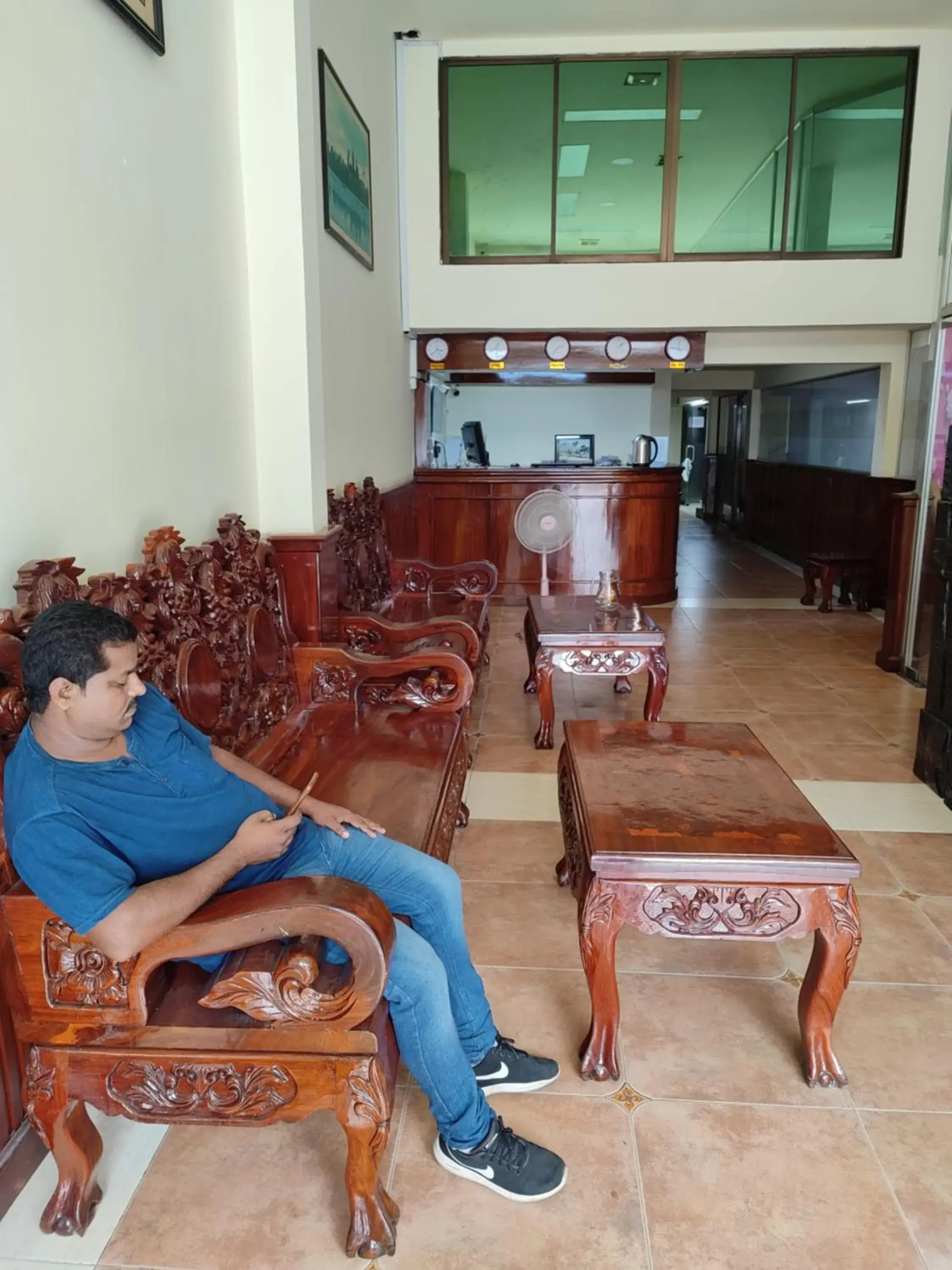 Seating area in GALAXY Rs HOTEL Seating area in GALAXY Rs HOTEL