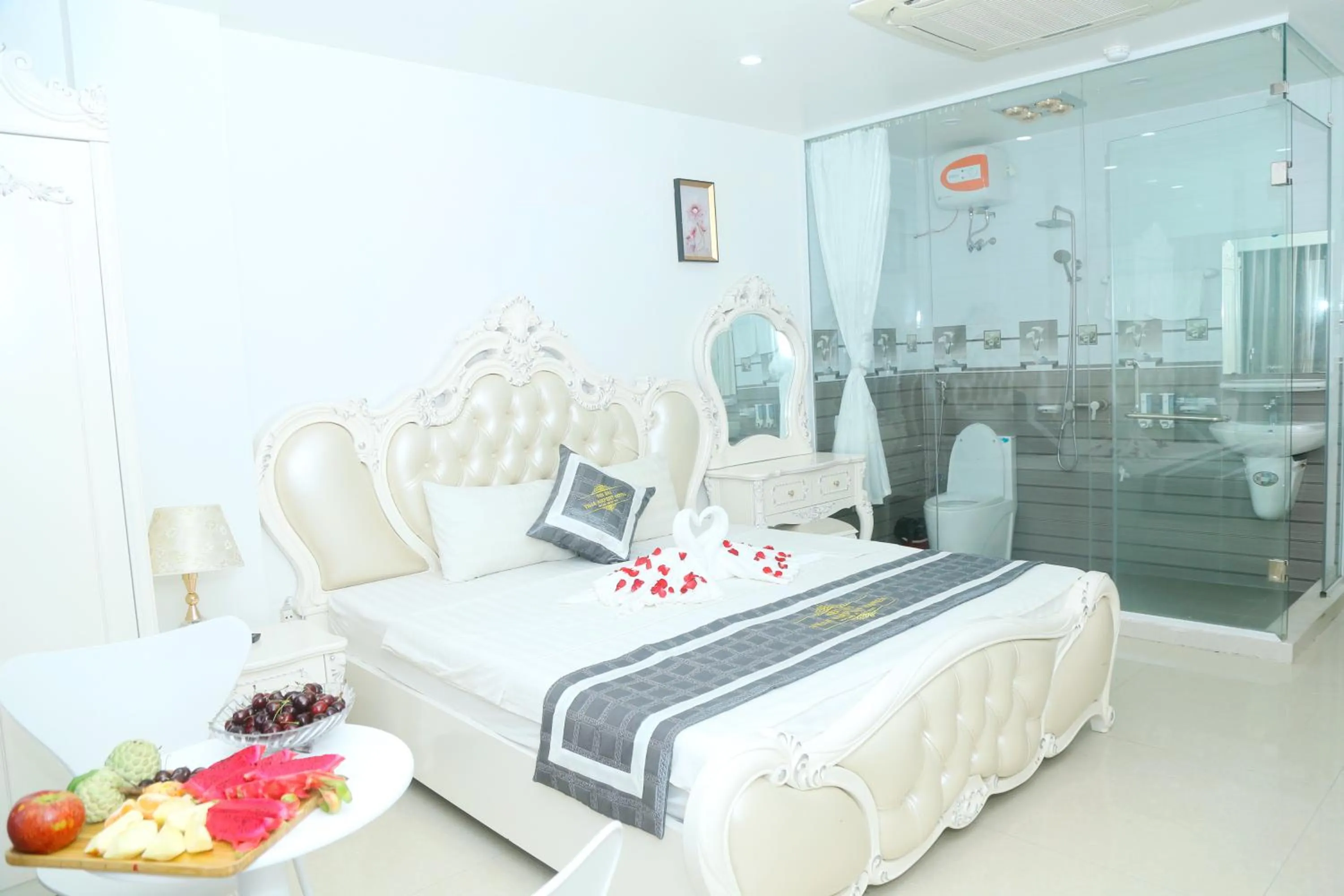Bed in Noi Bai Ville Airport Hotel