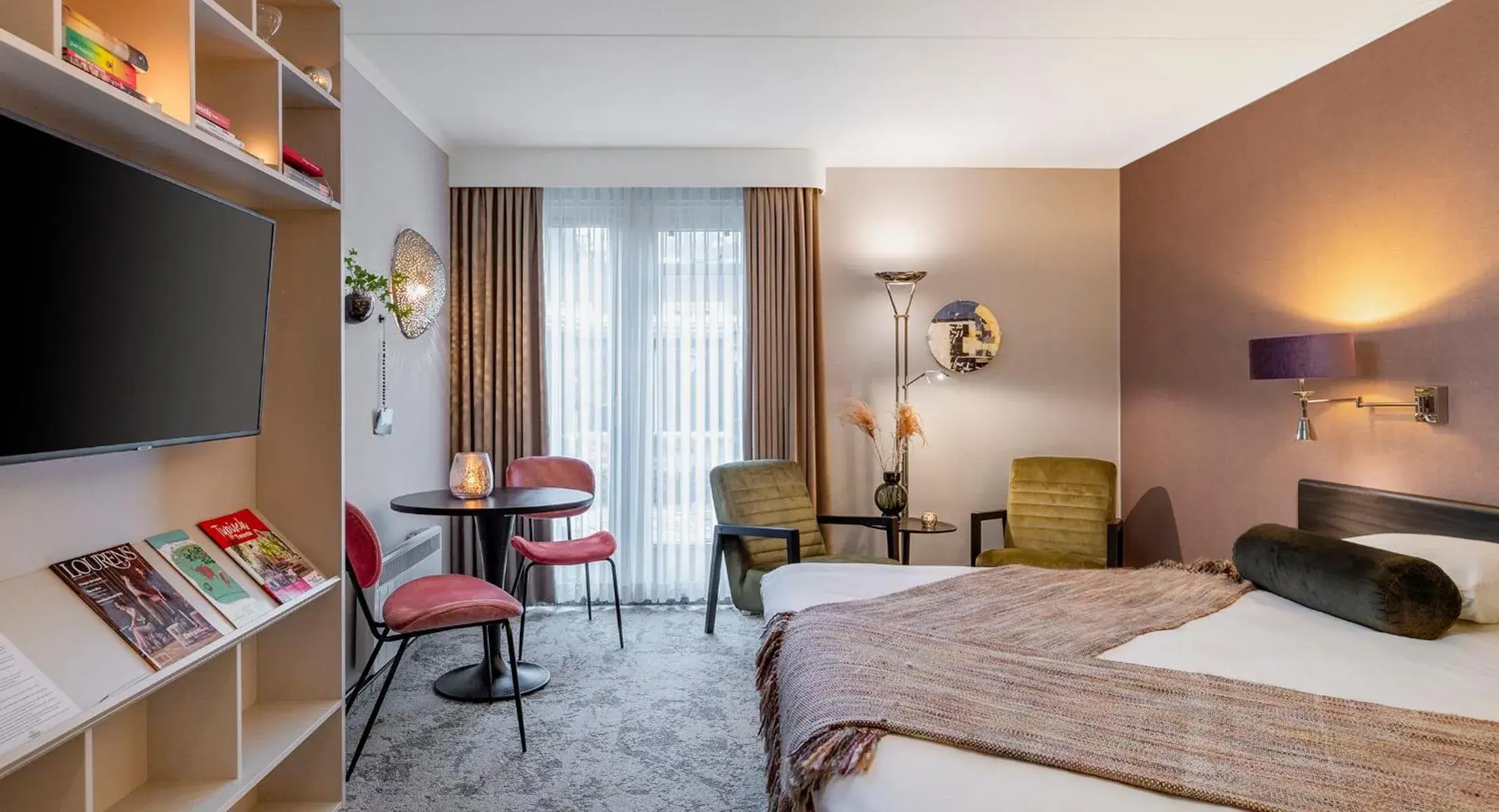 Deluxe Double or Twin Room with Terrace in Landgoed De Wilmersberg Deluxe Double or Twin Room with Terrace in Landgoed De Wilmersberg