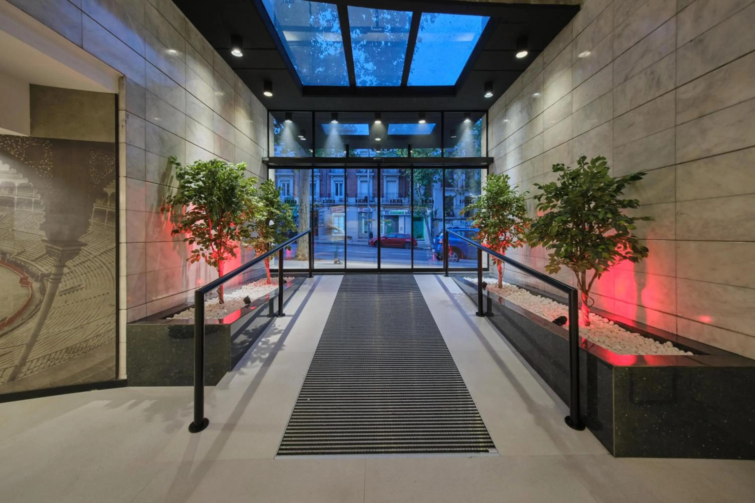 Lobby or reception in 1881 Madrid Ventas Hotel