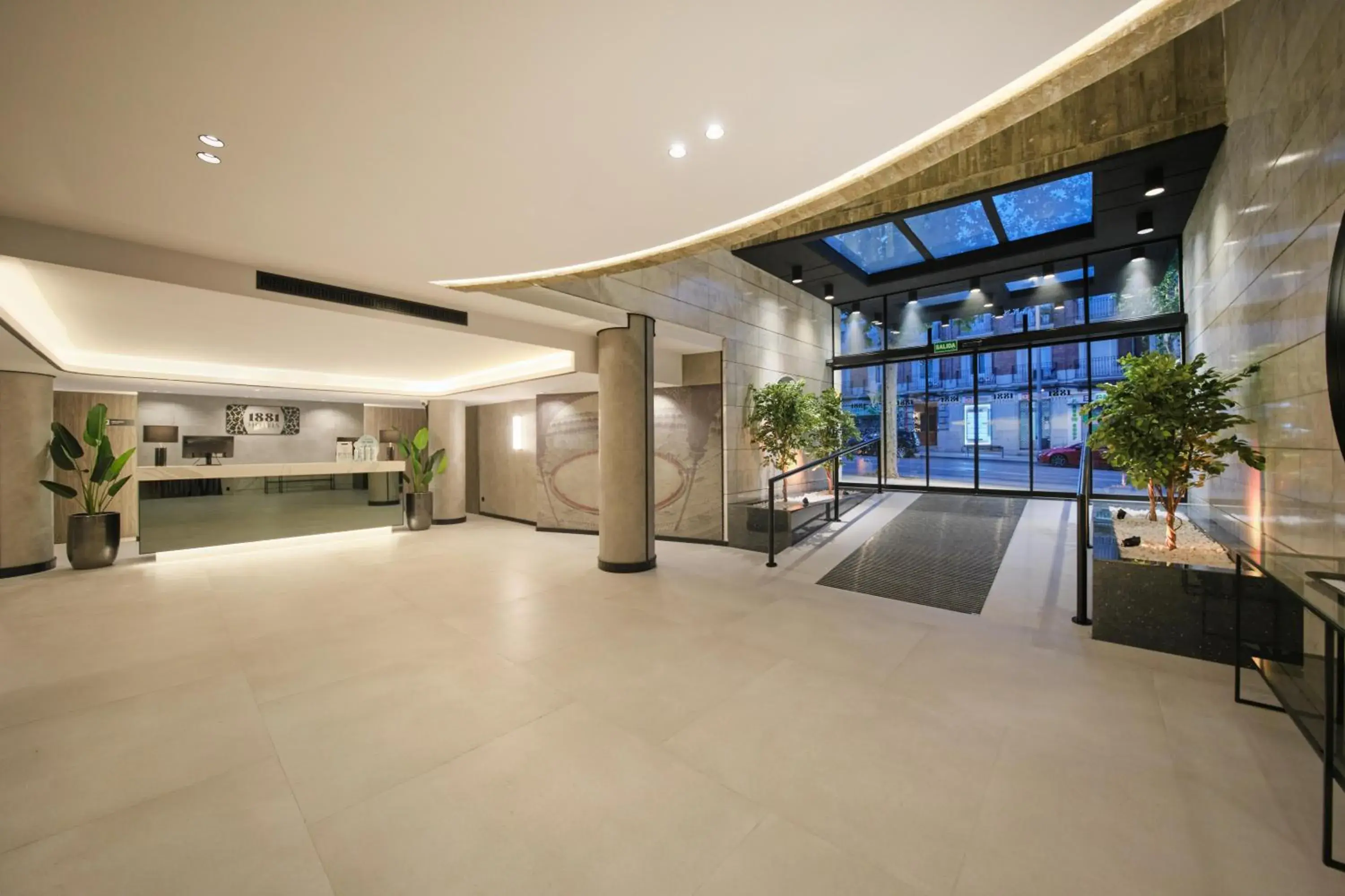 Lobby or reception in 1881 Madrid Ventas Hotel Lobby or reception in 1881 Madrid Ventas Hotel