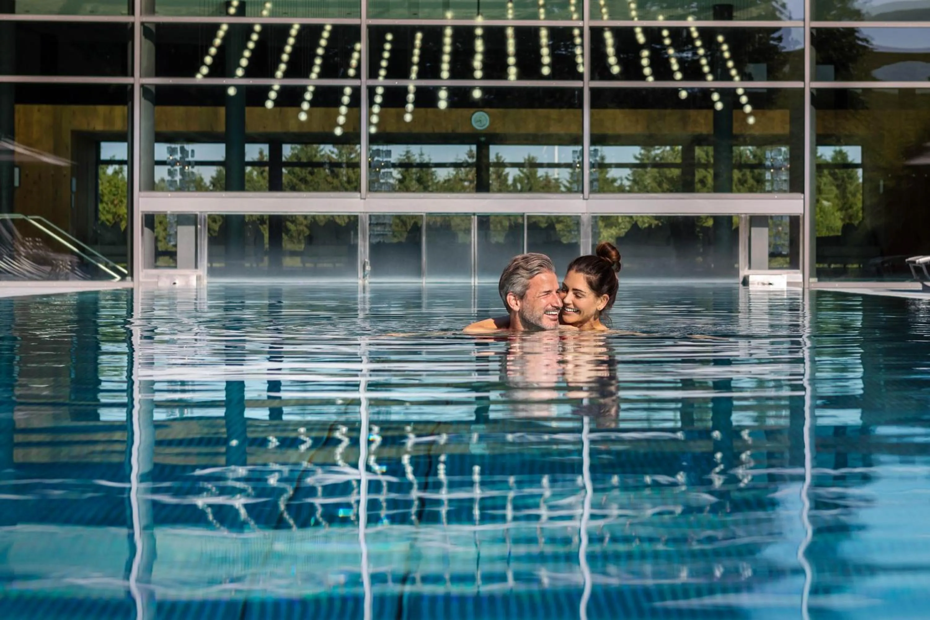 Pool view in Wellness & Naturresort Reischlhof