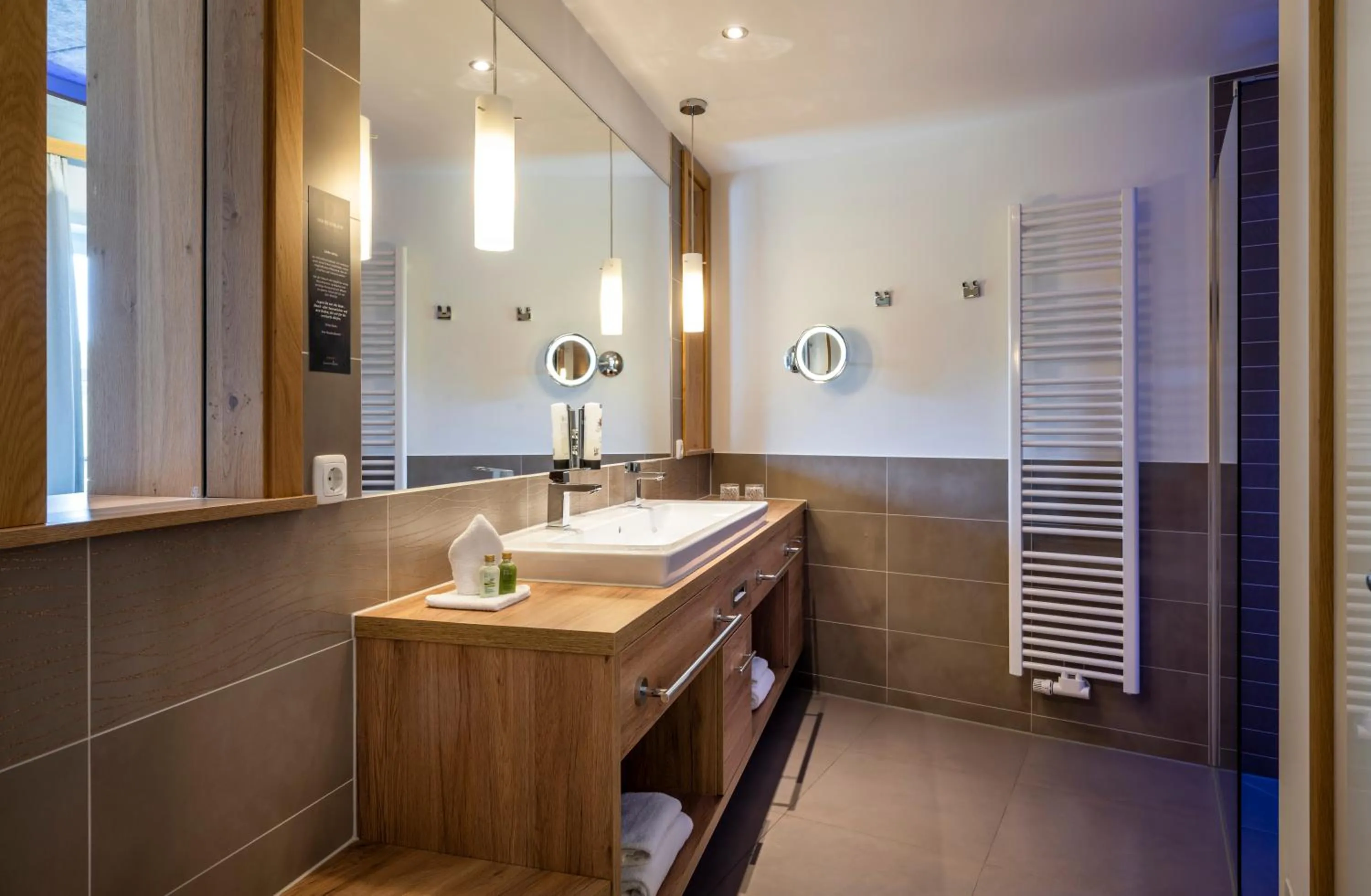Shower in Wellness & Naturresort Reischlhof