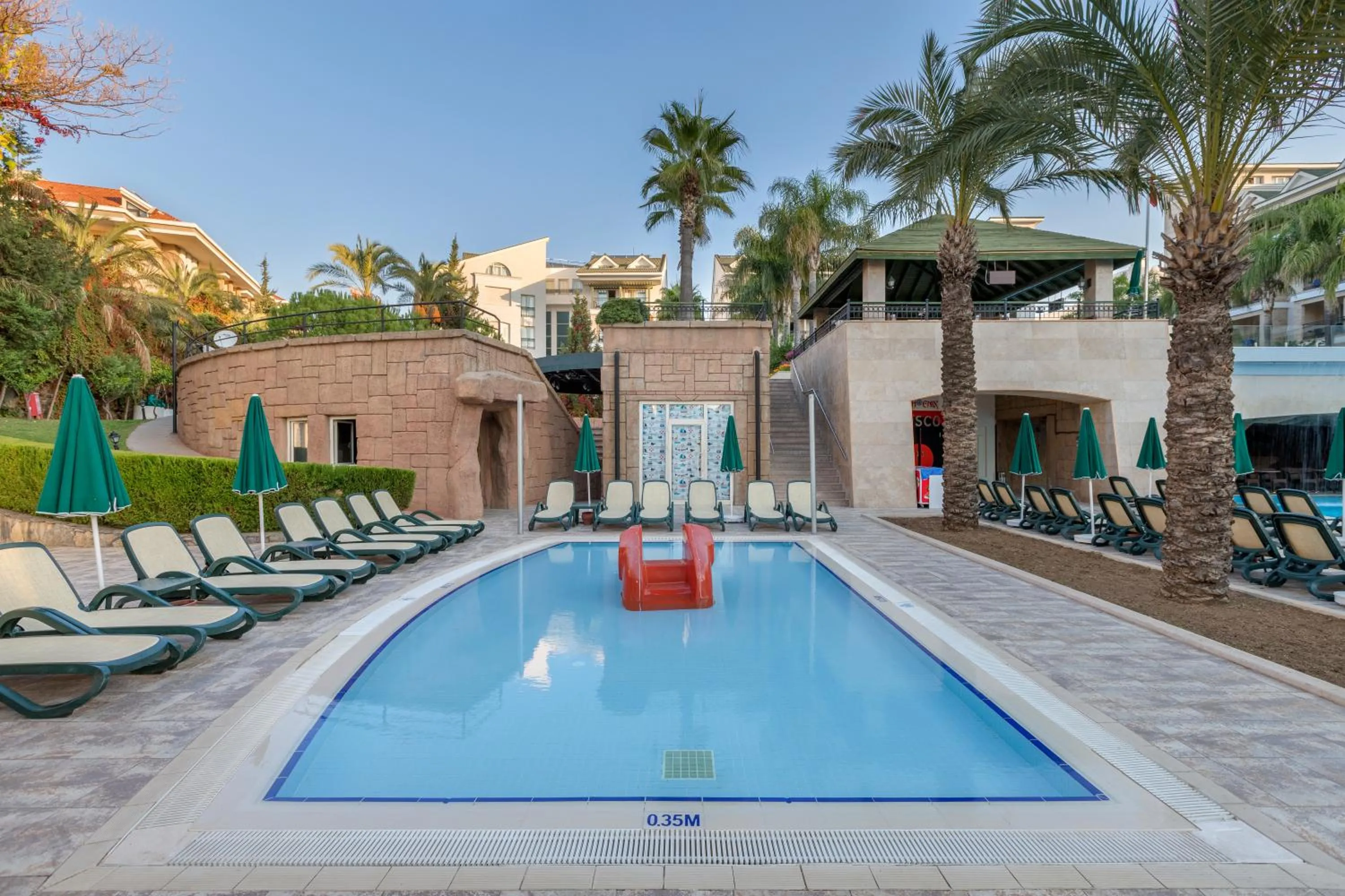 Pool view in Dobedan Beach Resort Comfort ''Ex Brand Alva Donna Beach Resort Comfort''