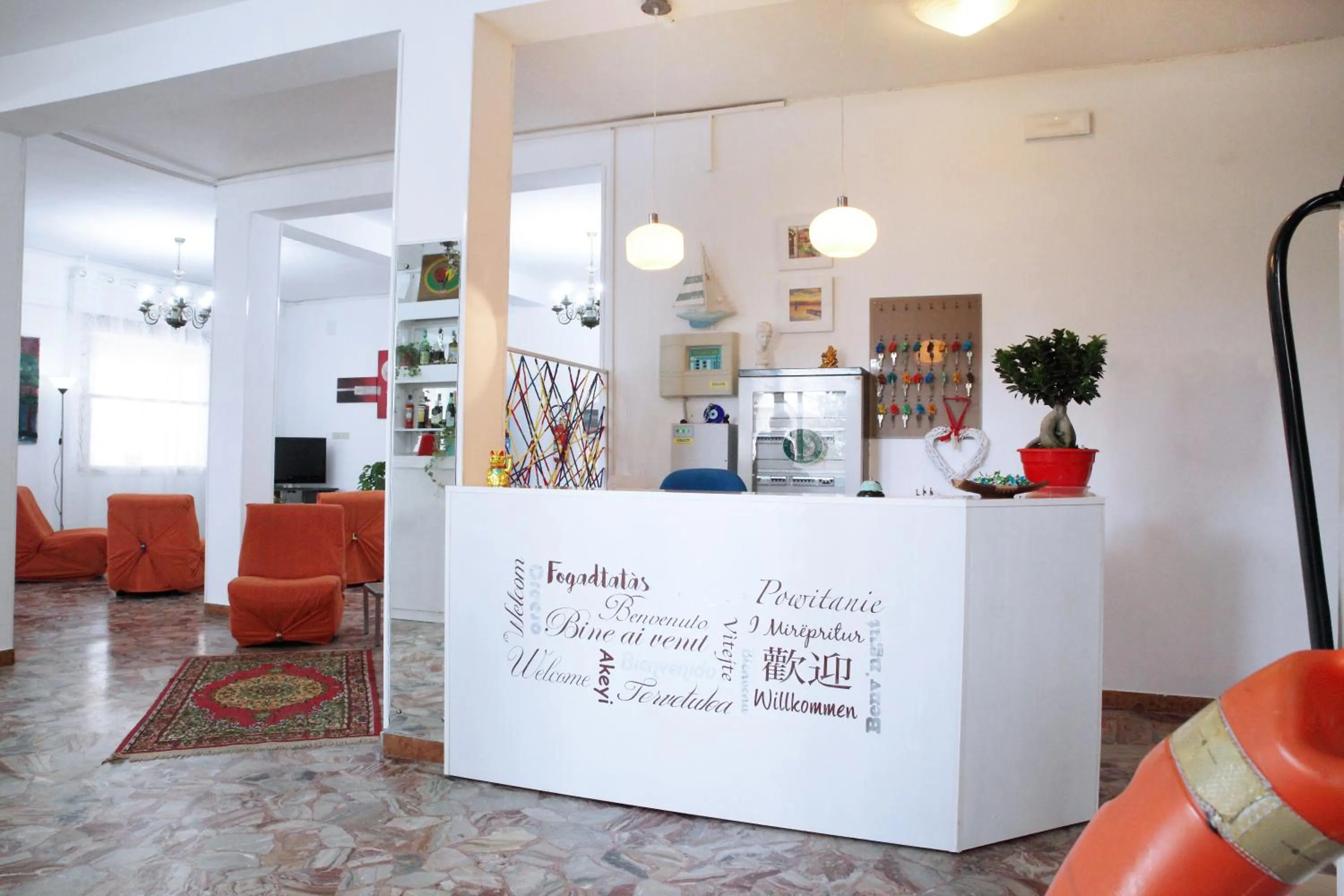 Lobby or reception in Hotel Lagomaggio