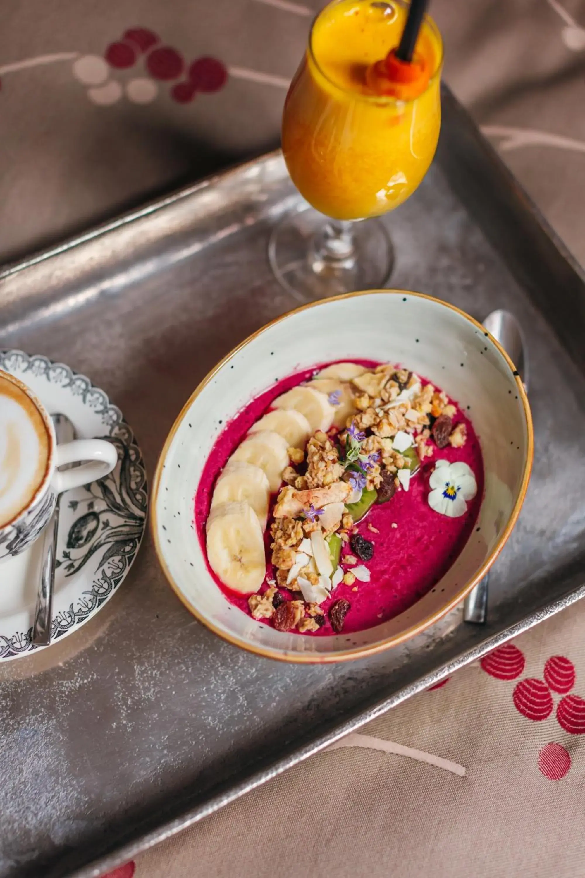 Food close-up in Prijeko Palace Food close-up in Prijeko Palace