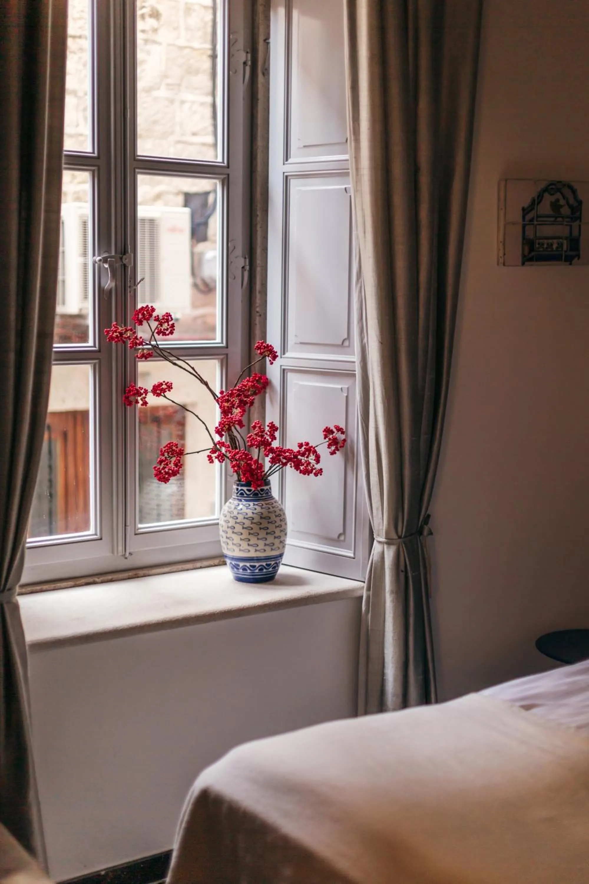 Decorative detail, Bed in Prijeko Palace