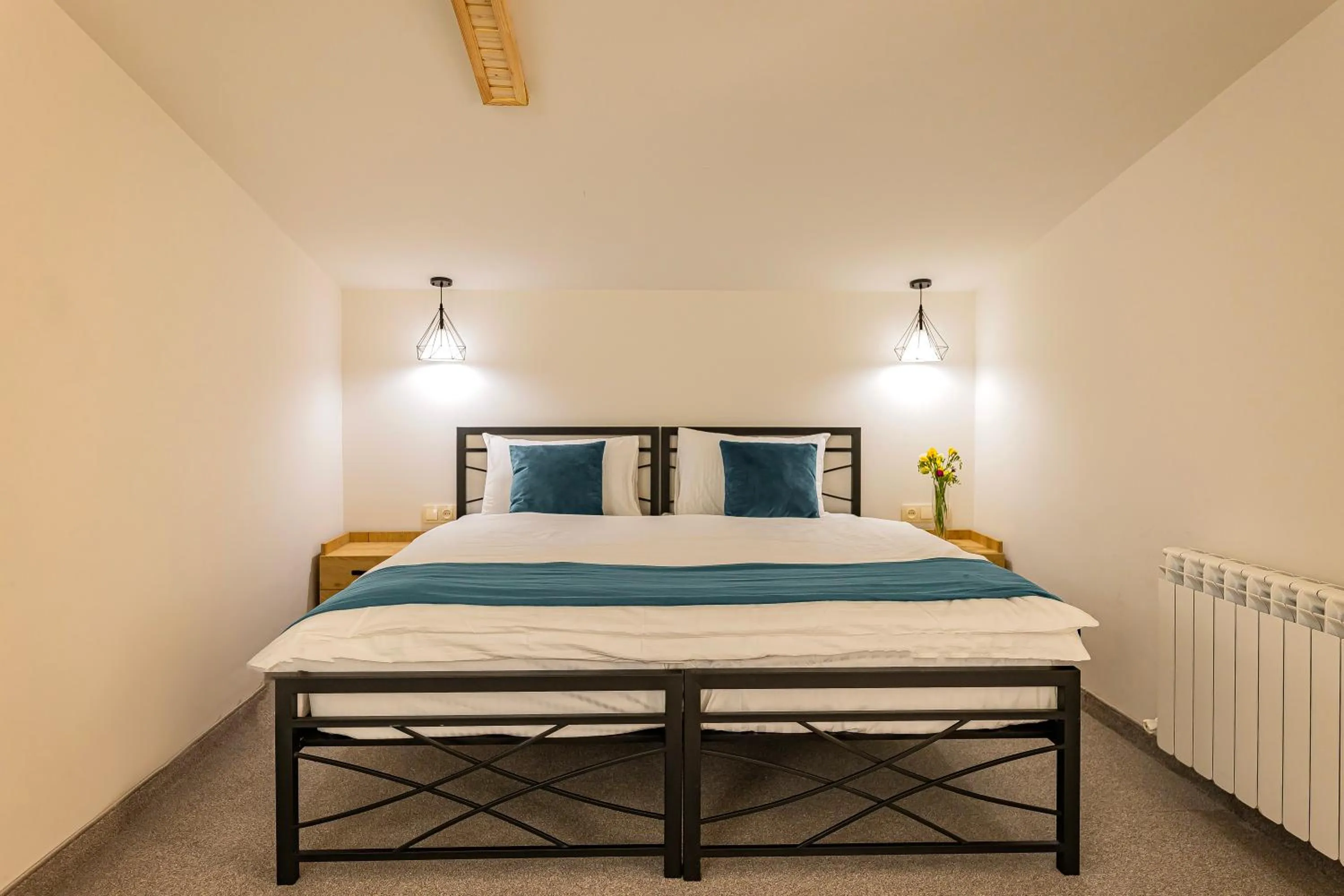 Bed in Taniqinn Dilijan Hotel