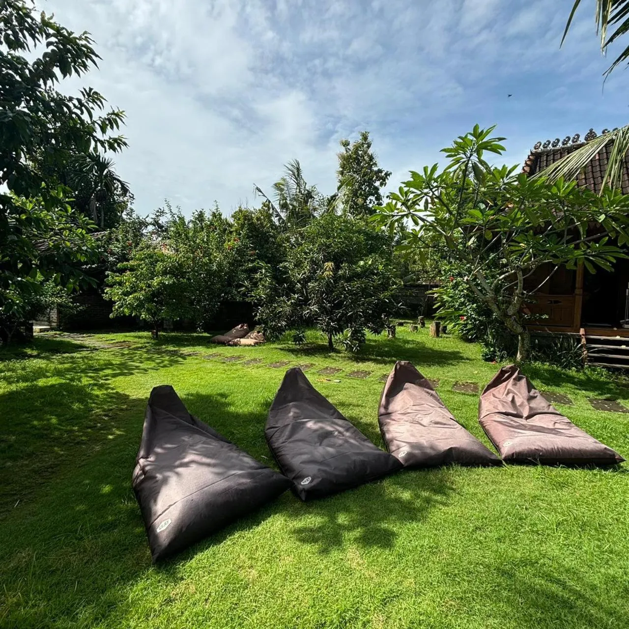 Garden in Nunu Bali Eco Friendly Retreat