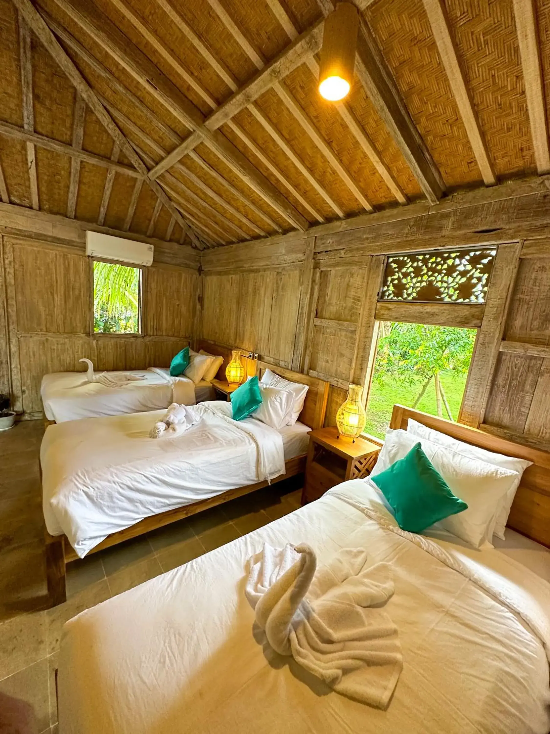 Bed in 6-Bed Mixed Dormitory Room in Nunu Bali Eco Friendly Retreat Bed in 6-Bed Mixed Dormitory Room in Nunu Bali Eco Friendly Retreat