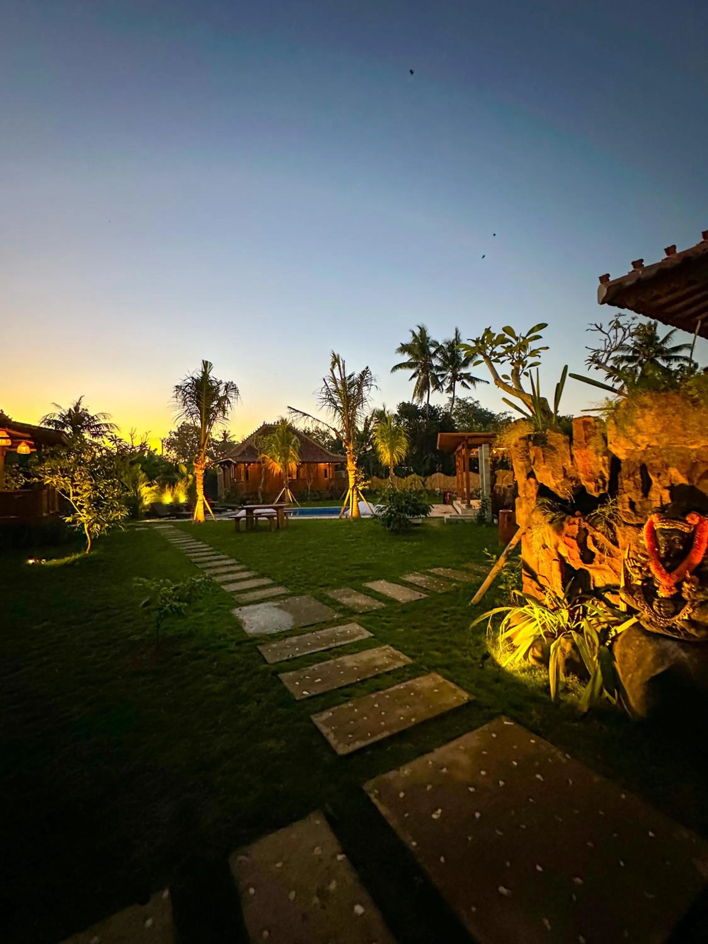 Garden in Nunu Bali Eco Friendly Retreat