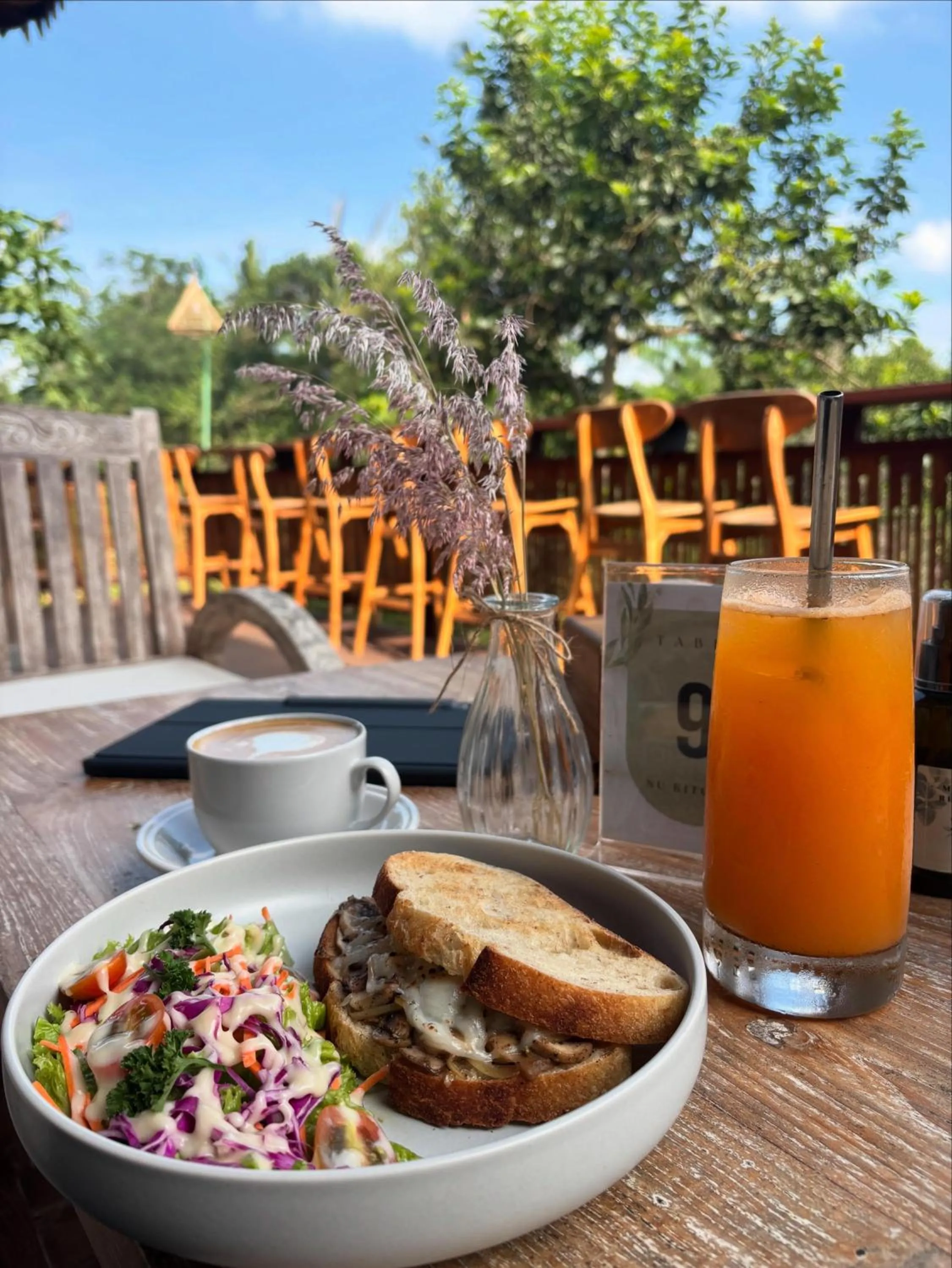 Breakfast in Nunu Bali Eco Friendly Retreat