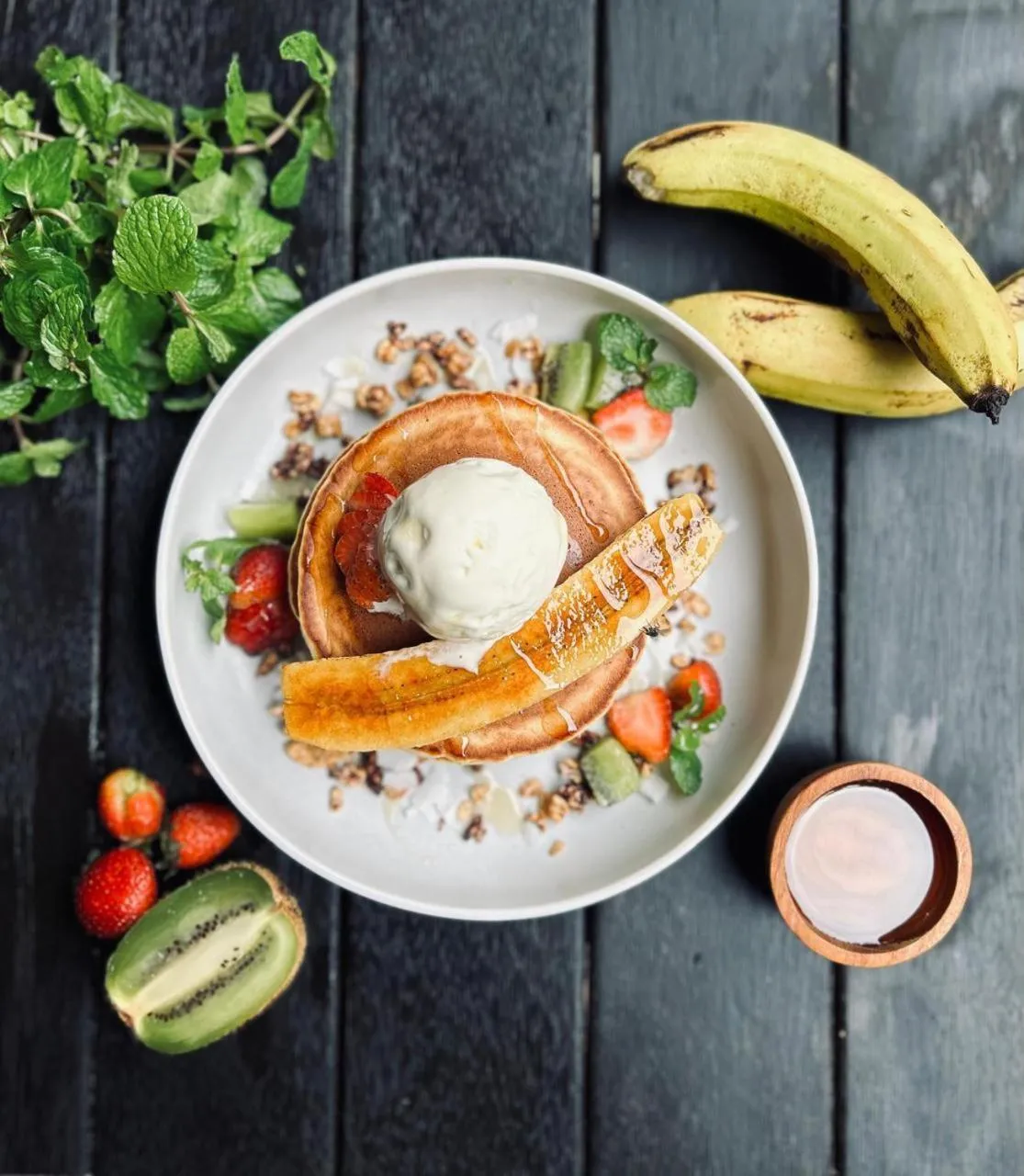 Breakfast in Nunu Bali Eco Friendly Retreat