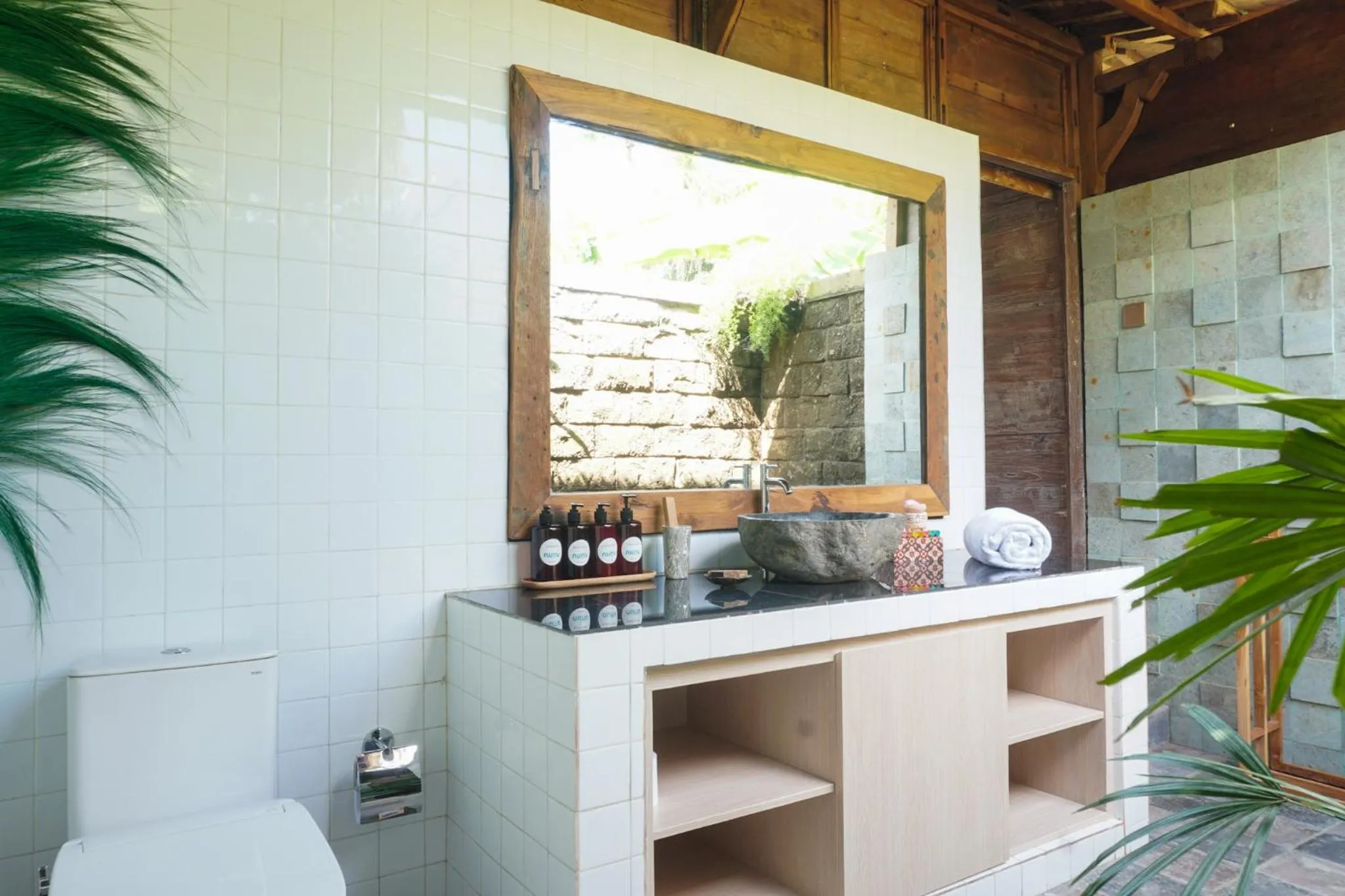 Bathroom in Nunu Bali Eco Friendly Retreat