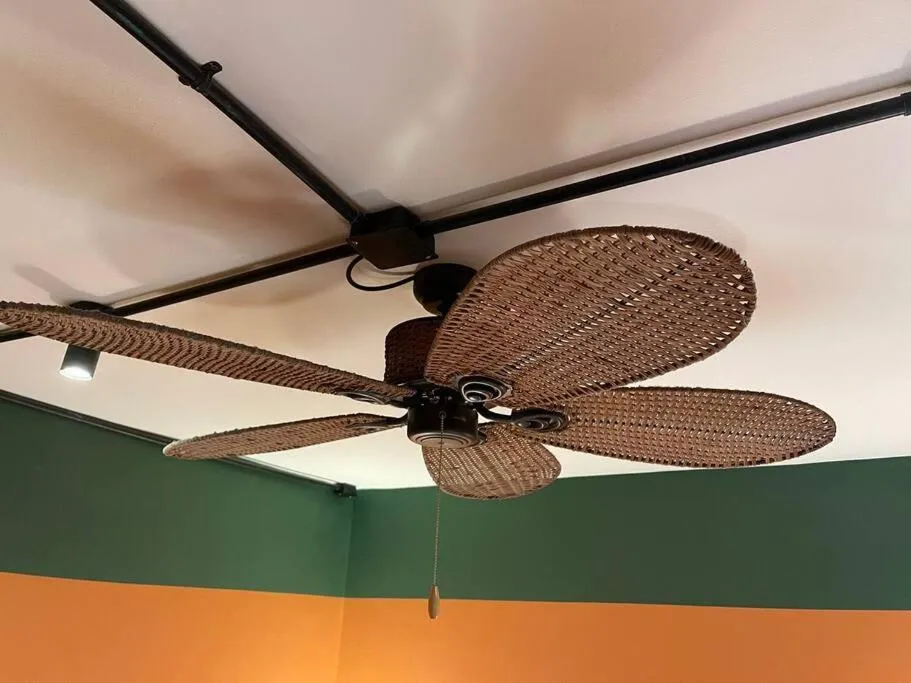 fireplace in La Bonita Guesthouse