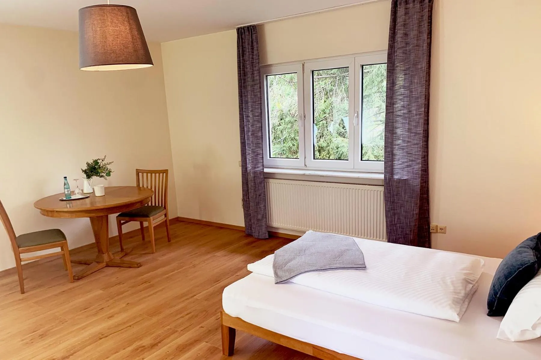 Photo of the whole room, Bed in Apartmenthaus Oberndorf