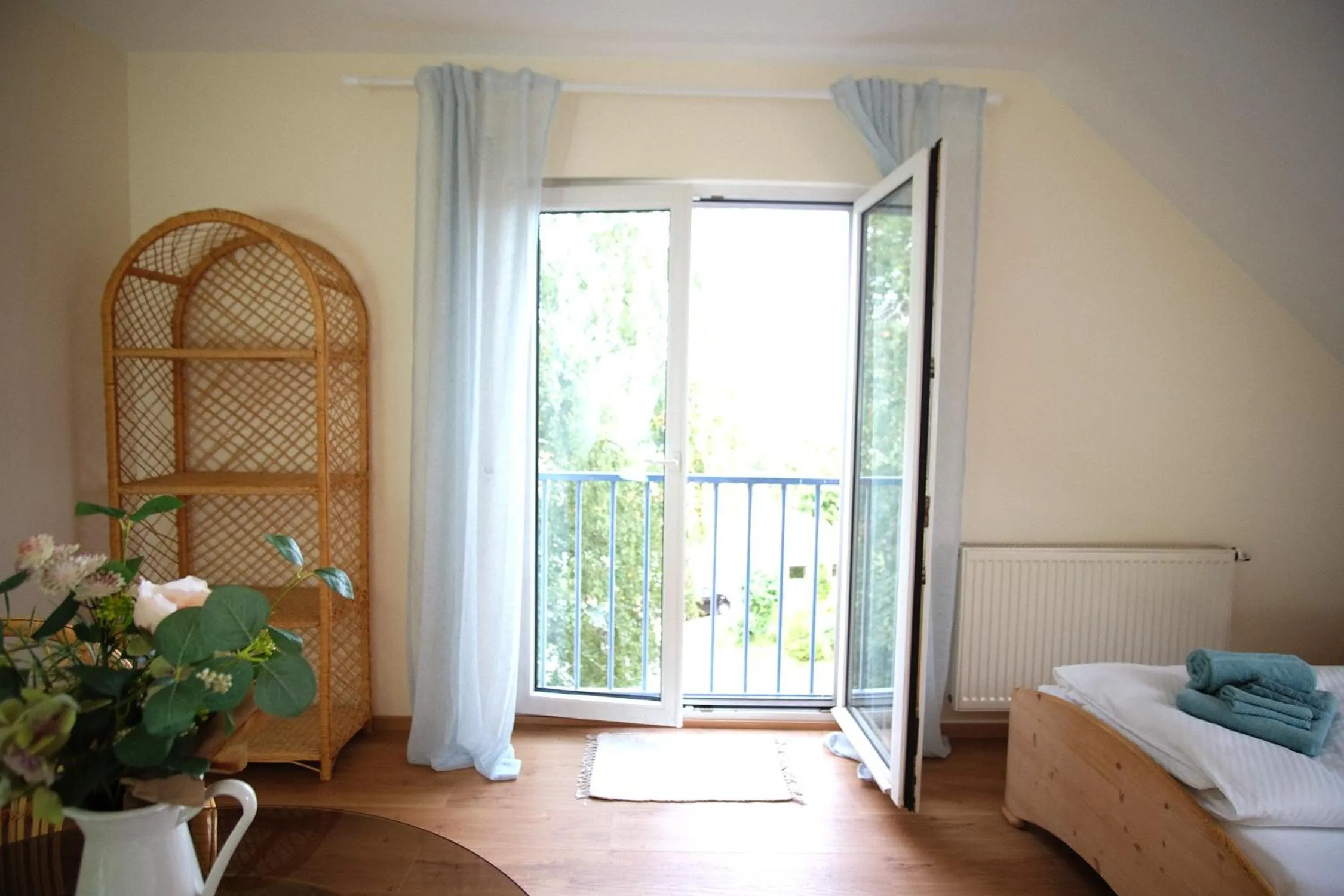 Photo of the whole room, Bed in Apartmenthaus Oberndorf