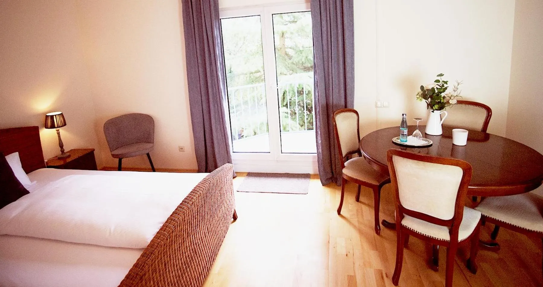 Photo of the whole room, Bed in Apartmenthaus Oberndorf