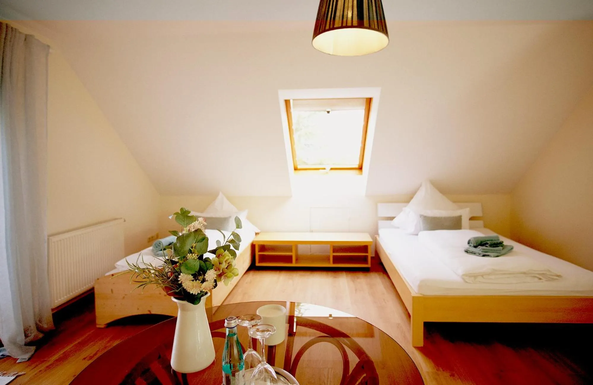 Photo of the whole room, Bed in Apartmenthaus Oberndorf
