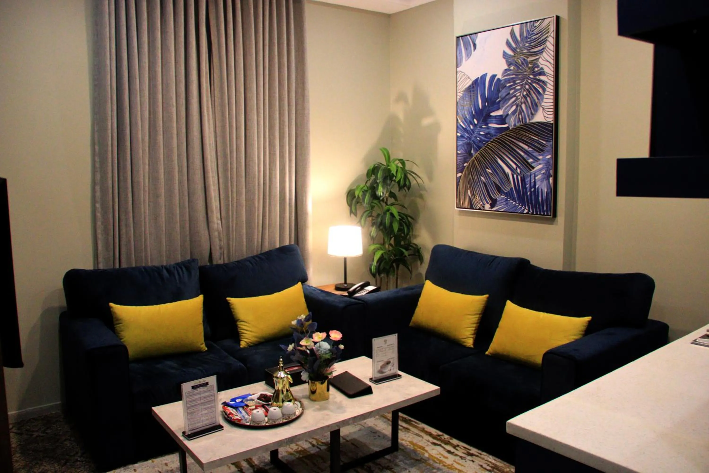 Living room in شقق سوات للشقق المخدومة 4