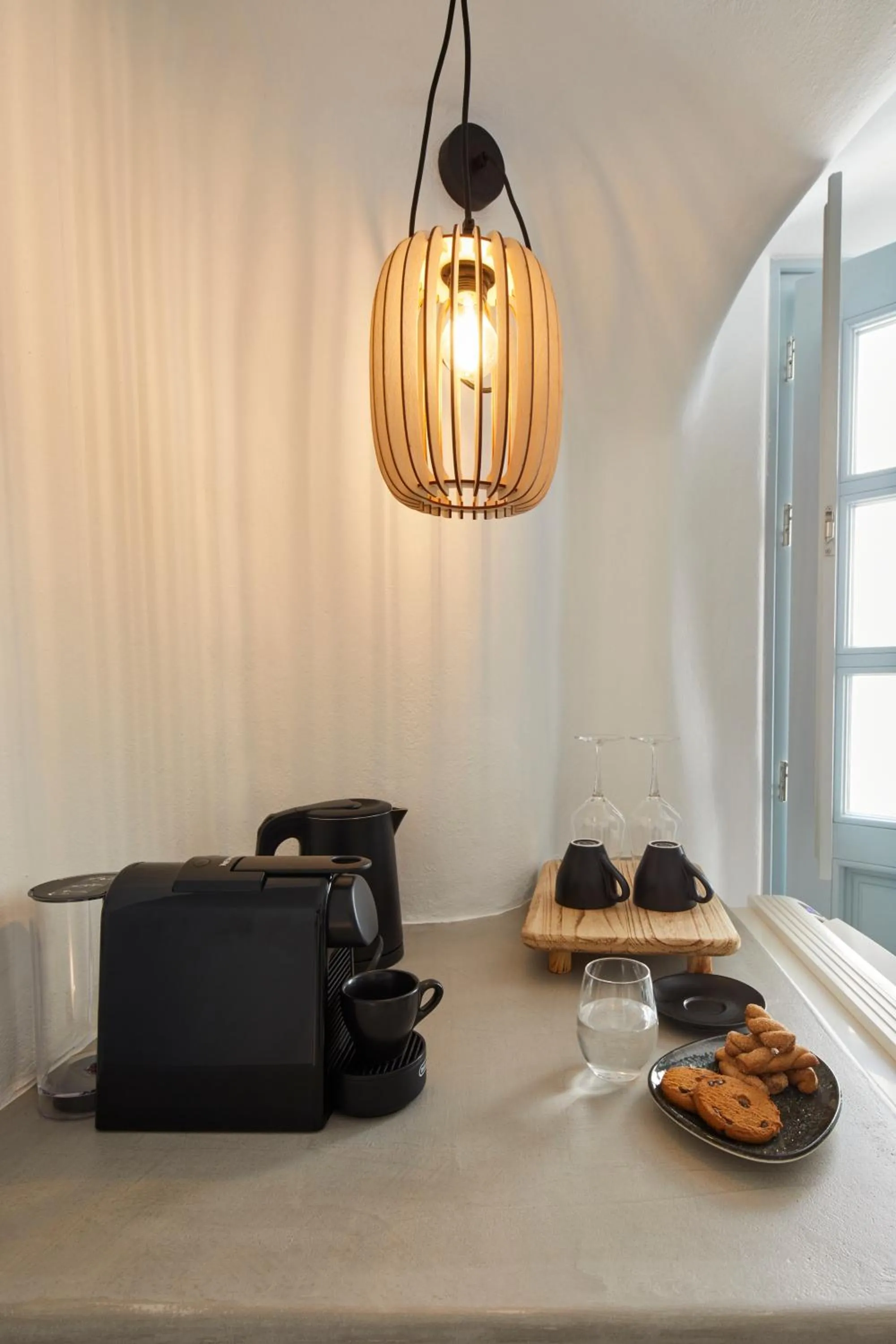 Coffee/tea facilities in Arxegono Cave Houses Santorini