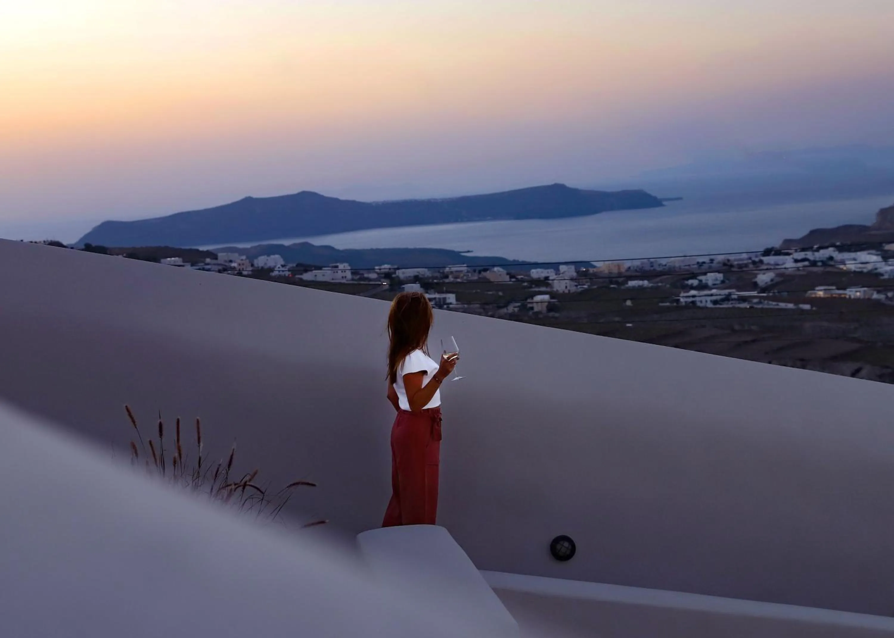 View (from property/room) in Arxegono Cave Houses Santorini