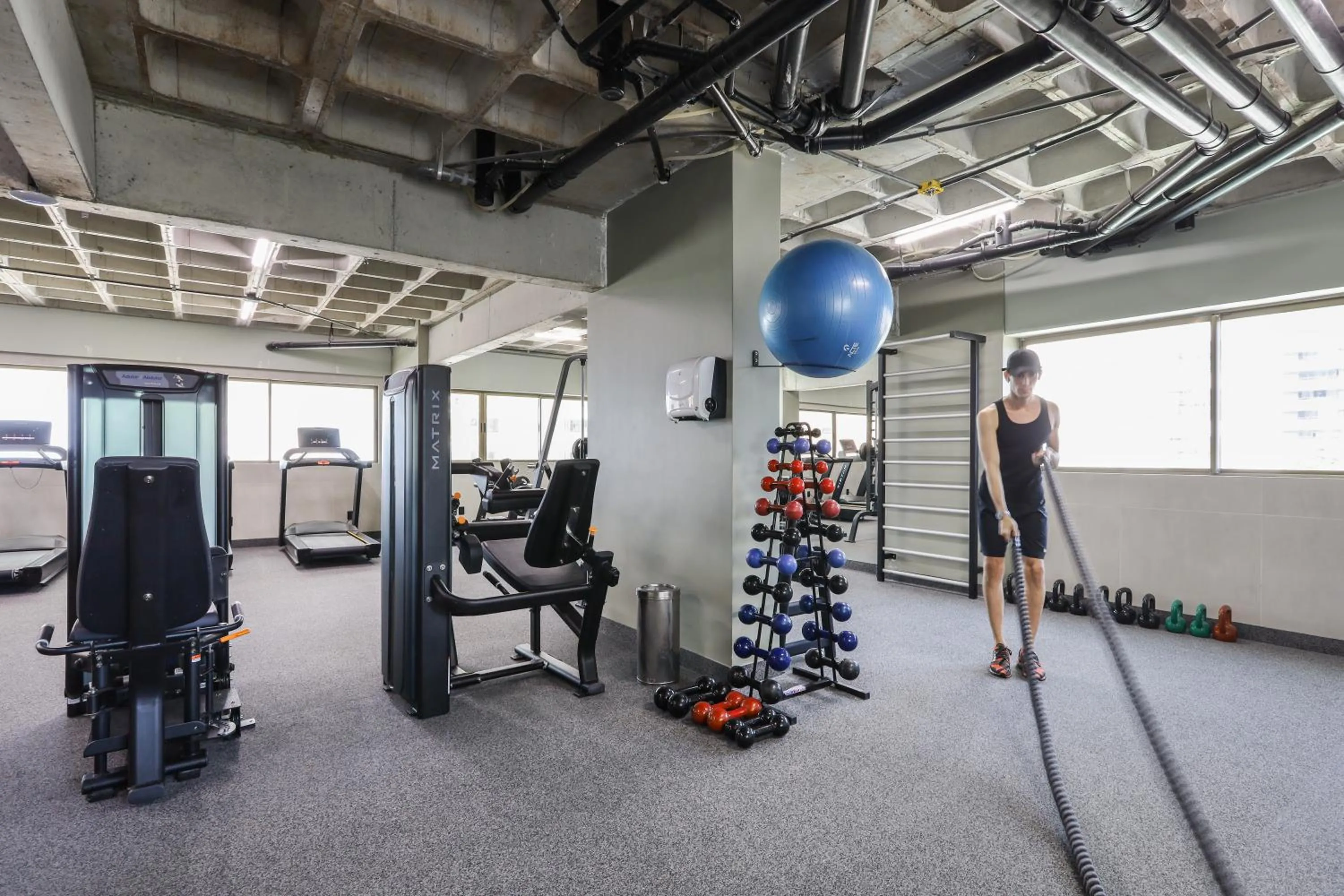 Fitness centre/facilities in HY Apartments & Hotels