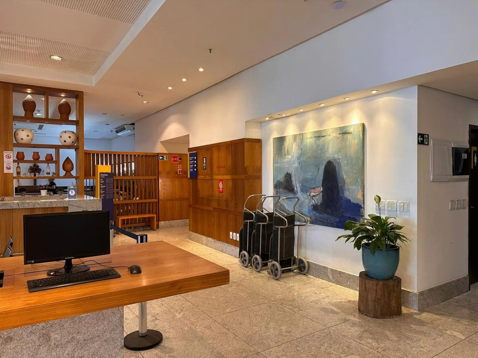 Lobby or reception in HY Apartments & Hotels
